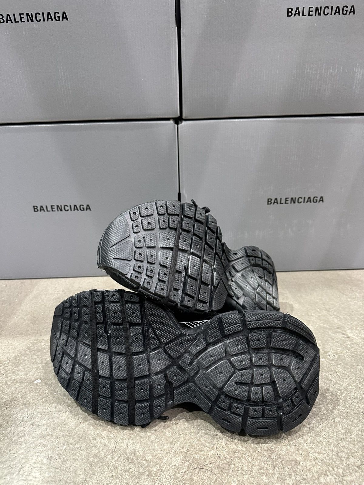 Balenciaga BALENCIAGA - 3XL Sneaker Black Size US 10 / EU 43 - 4 Thumbnail
