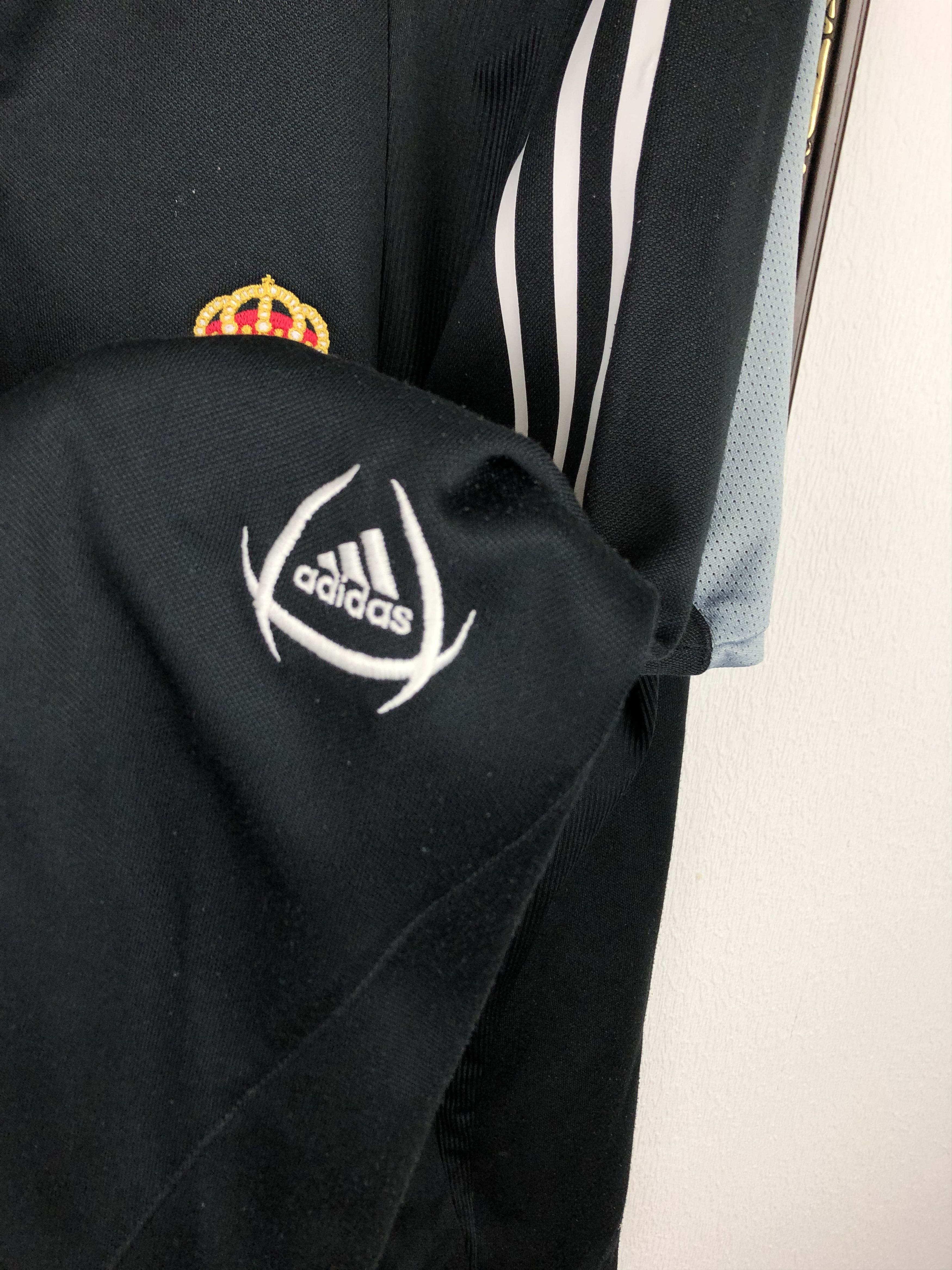 Adidas Vintage Real Madrid Football Train Jacket Sweatshirt Soccer Size US L / EU 52-54 / 3 - 9 Thumbnail