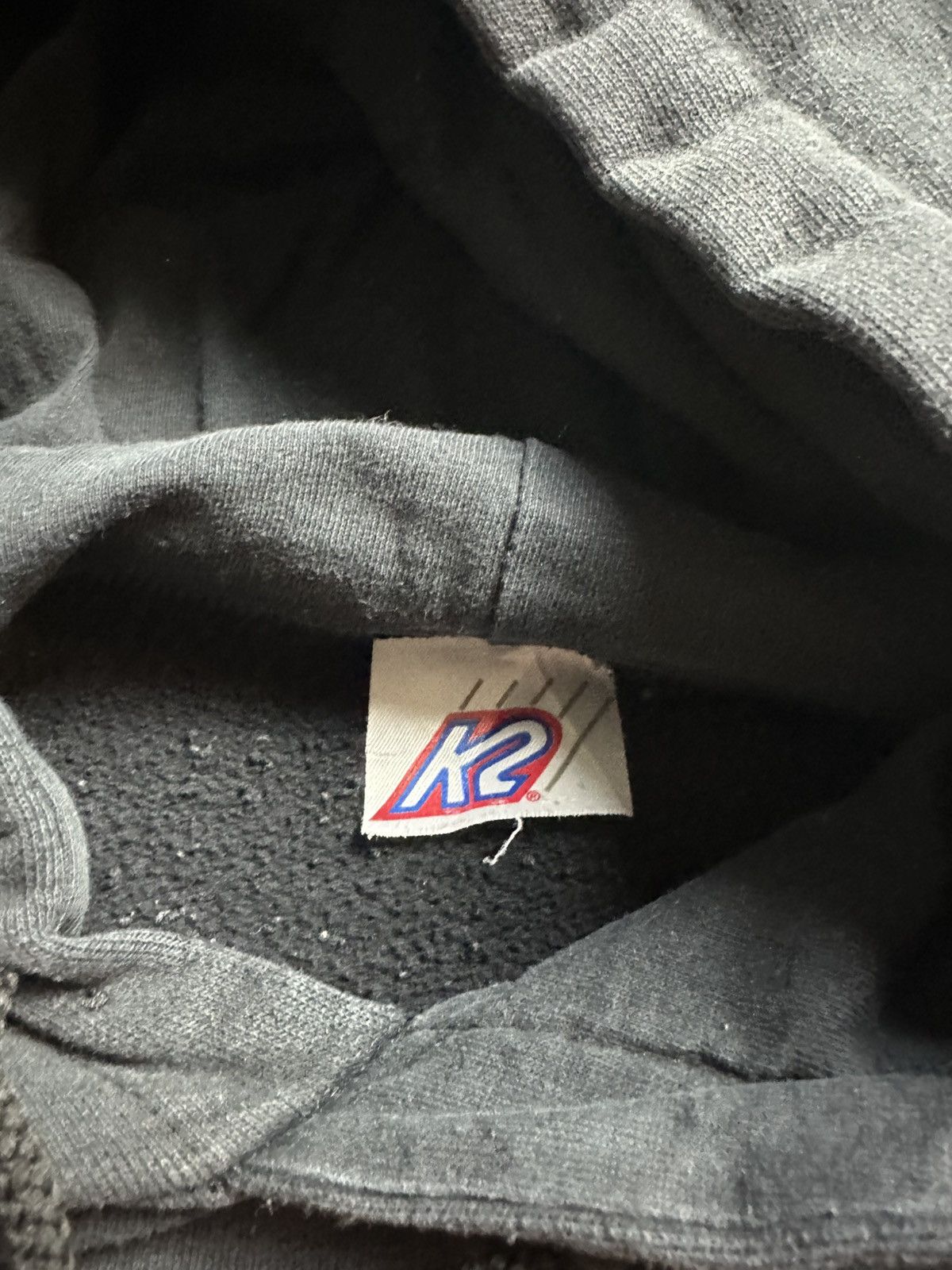 Vintage Vintage K2Snow Spellout Logo Hoodie Size Adam Size US XL / EU 56 / 4 - 3 Thumbnail