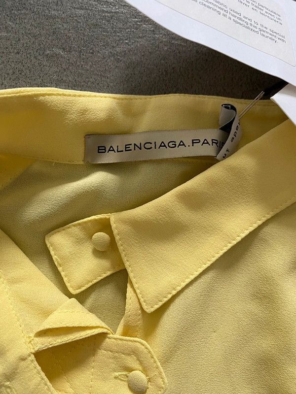 Balenciaga Balenciaga blouse yellow L Size L / US 10 / IT 46 - 2 Thumbnail