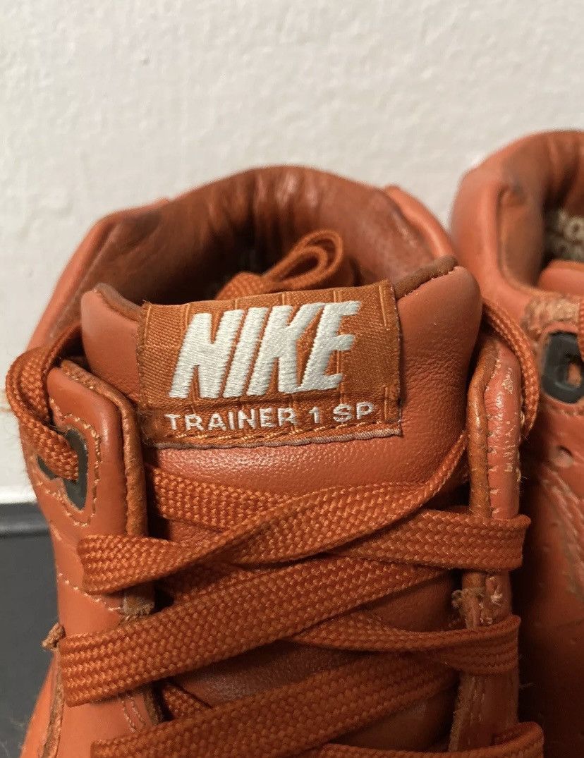 Fragment Design × Hiroshi Fujiwara × Nike Nike Air x Fragment Designs Trainer 1 Orange Size 8.5 Rare Size US 8.5 / EU 41-42 - 7 Thumbnail