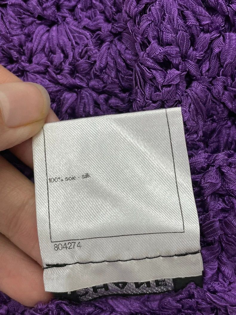 Chanel chanel Purple hollow knit sweater Size XS / US 0-2 / IT 36-38 - 4 Thumbnail