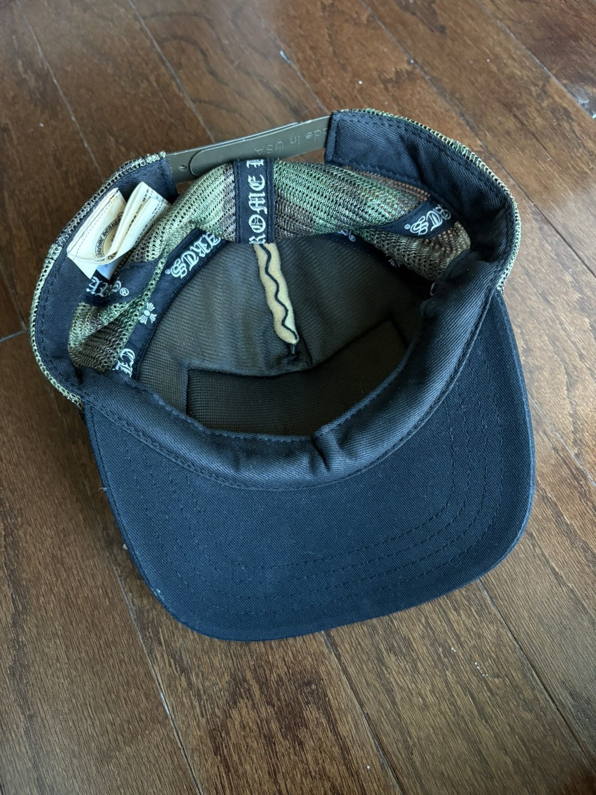 Chrome Hearts Chrome Hearts CH Black Camo Trucker Hat Size ONE SIZE - 9 Thumbnail