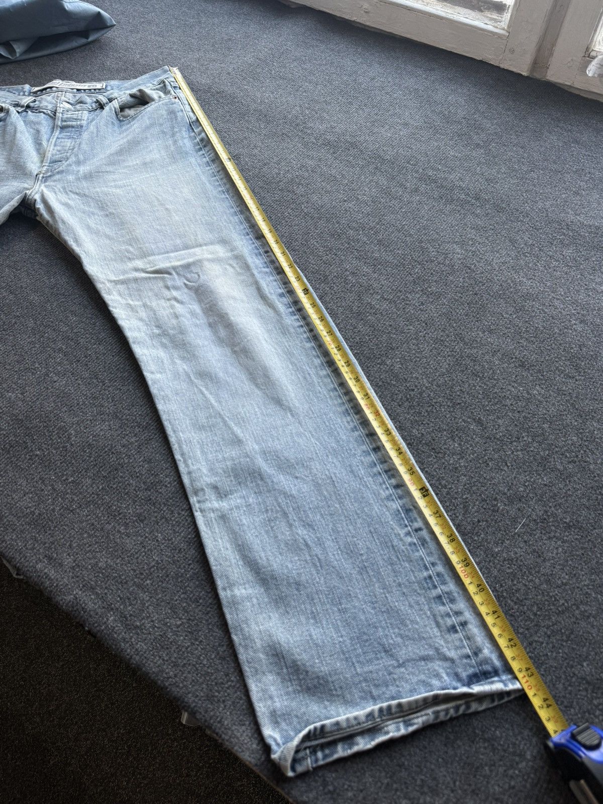 Diesel Vintage Retro Diesel Industry Jeans Made in Italy Light Wash Size US 31 - 25 Thumbnail