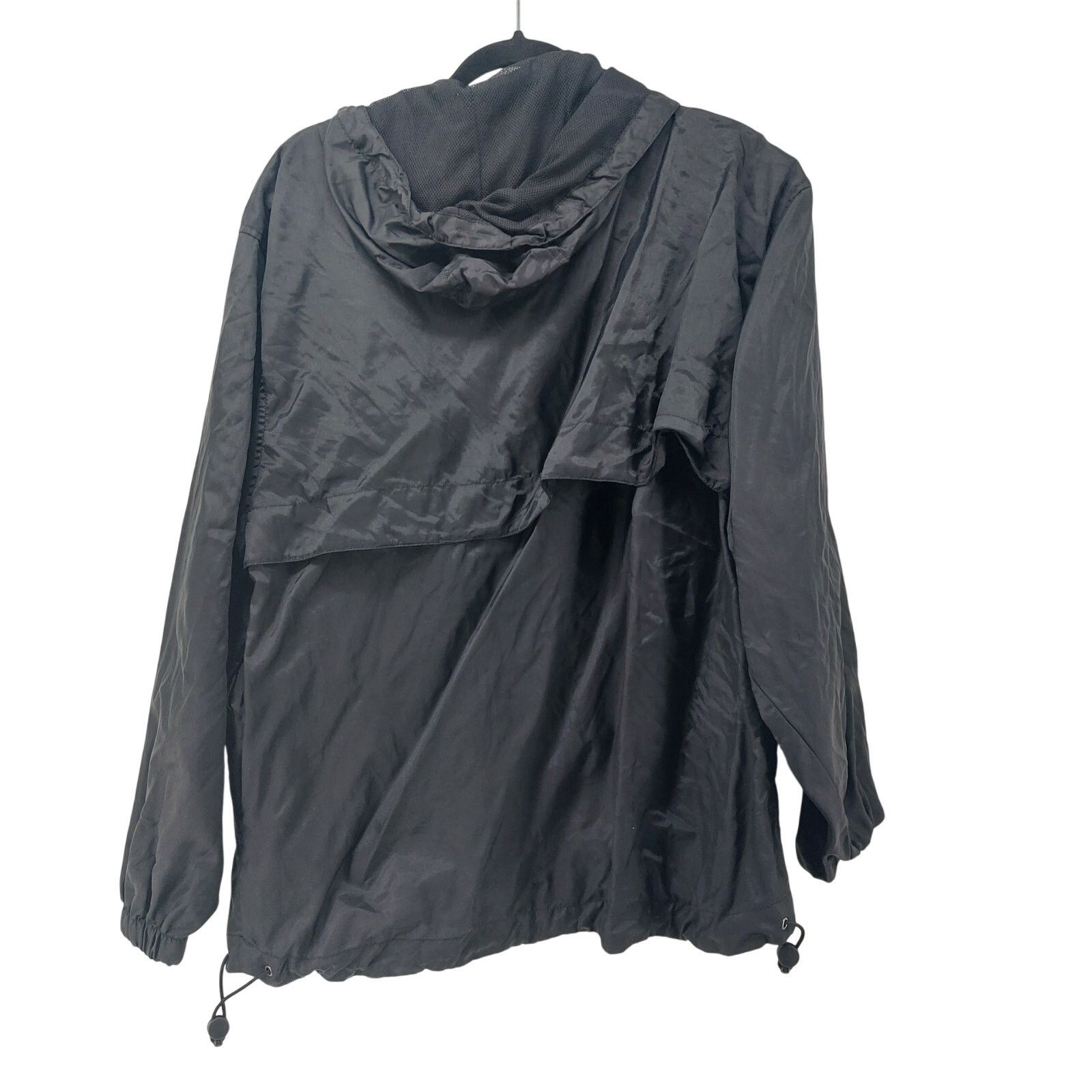 Champs Sport Champs Windbreaker Athletic Black Pockets Drawstring Size M Size US M / EU 48-50 / 2 - 2 Thumbnail