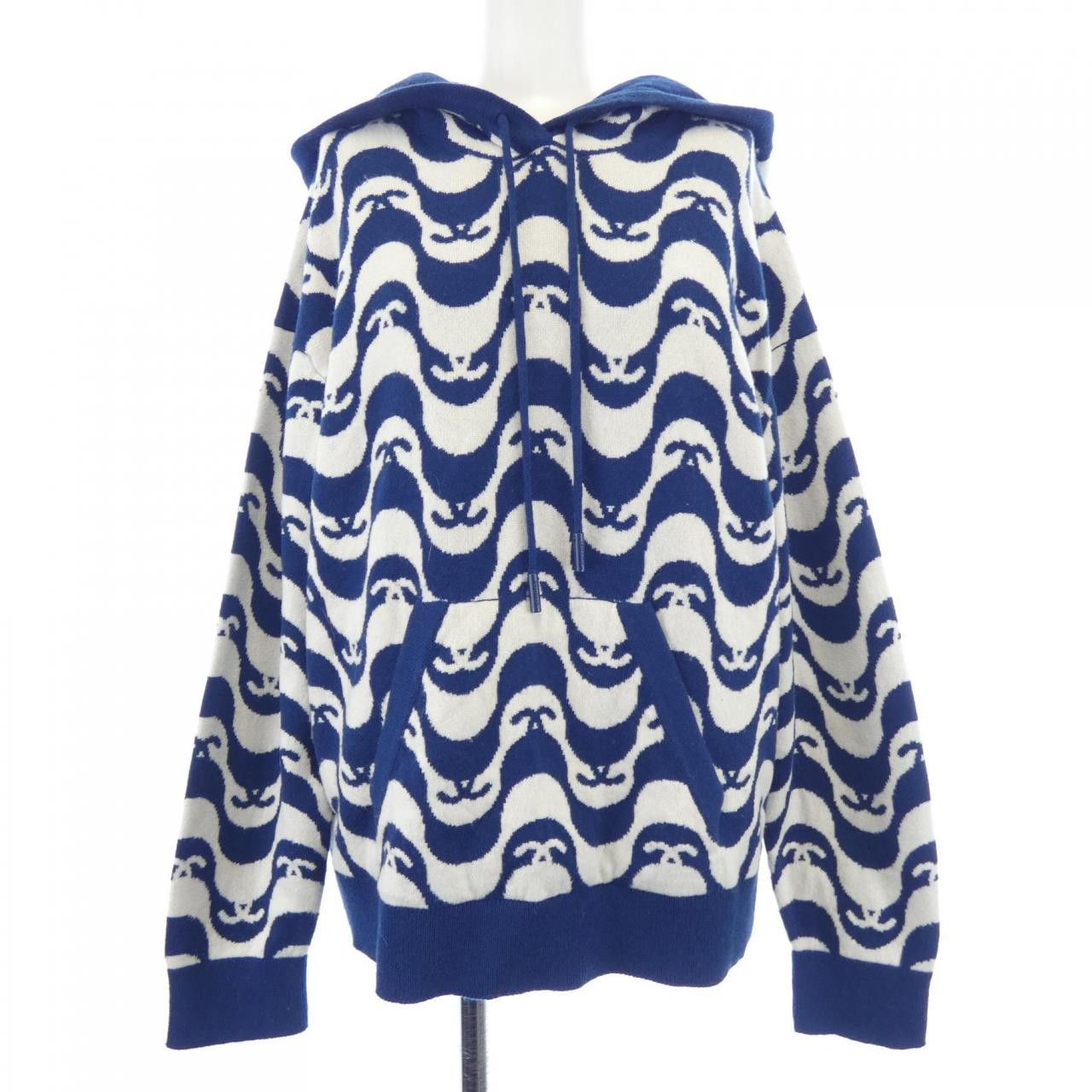 Chanel Chanel Chanel P70408K10043 Cashmere Hoodie Others Sweatshirts & Hoodies P70408K10043 DUTY FREE for USA Size ONE SIZE - 1 Thumbnail