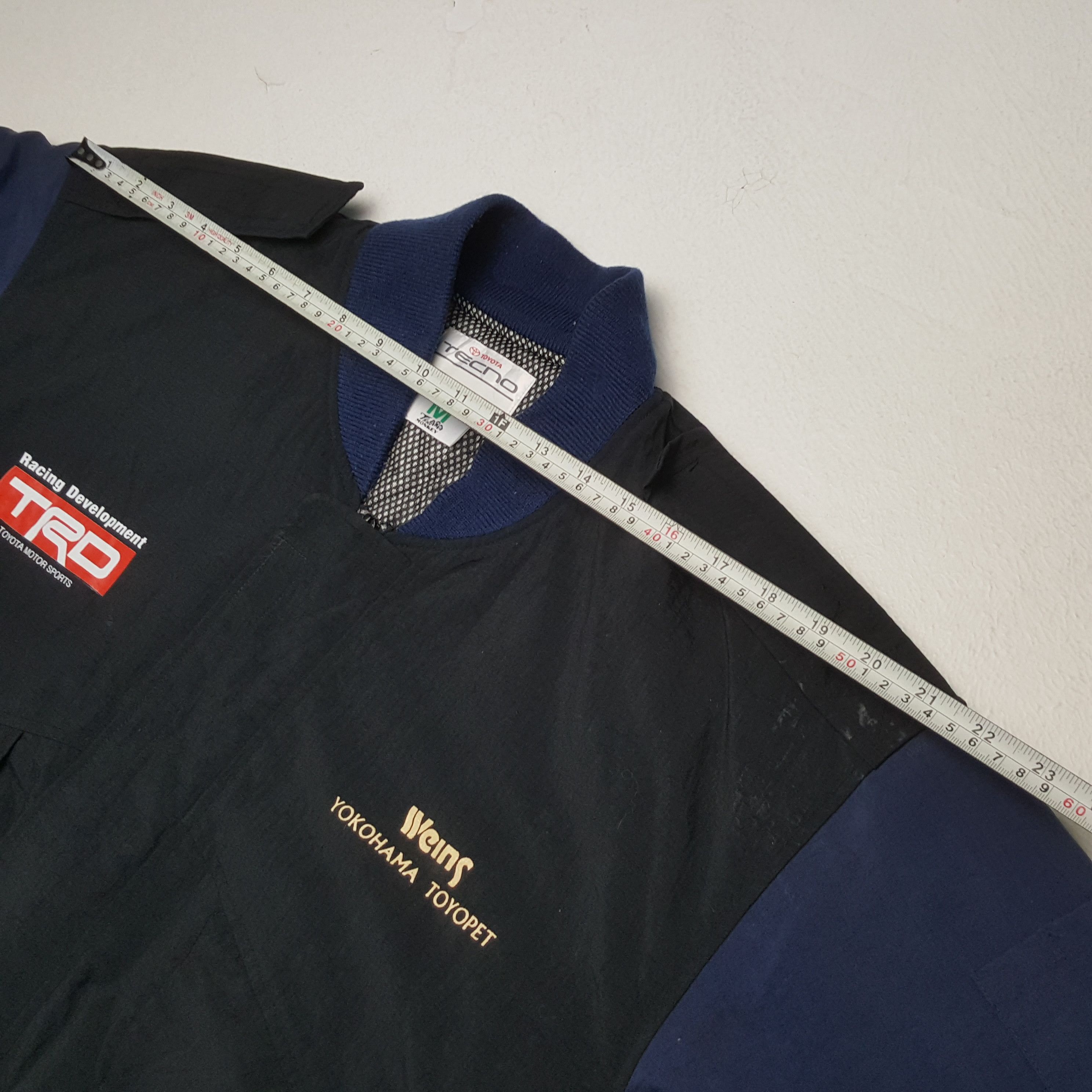 Vintage Vintage TRD TOYOTA MOTORSPORTS Racing Team Jacket Size US L / EU 52-54 / 3 - 5 Thumbnail