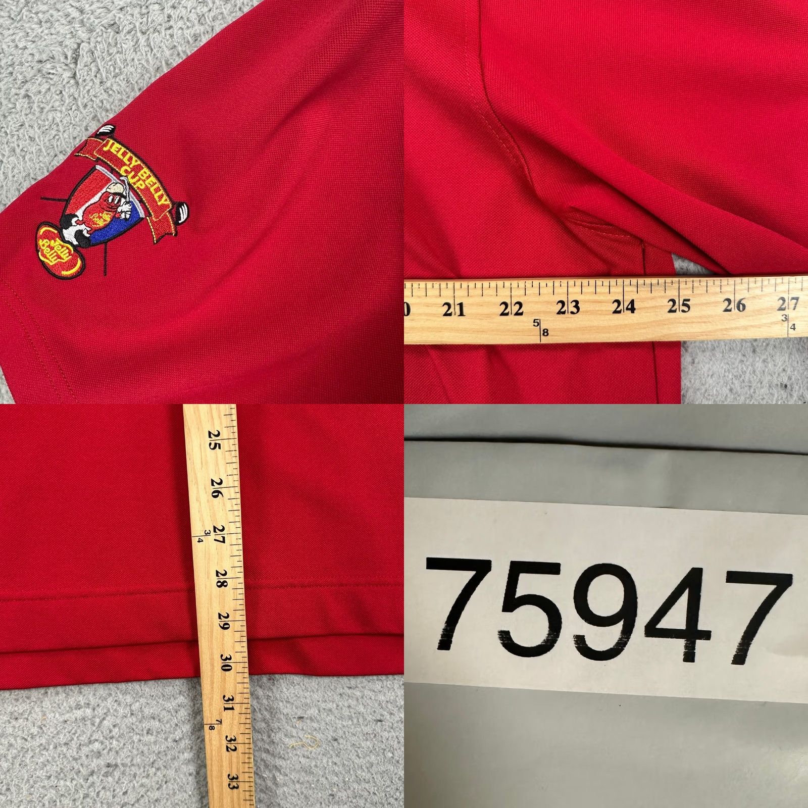 Footjoy FootJoy FJ Red Polo Shirt Adult XL RugbyComfort Golfing Logo Short Sleeve Golfing Size US XL / EU 56 / 4 - 8 Thumbnail