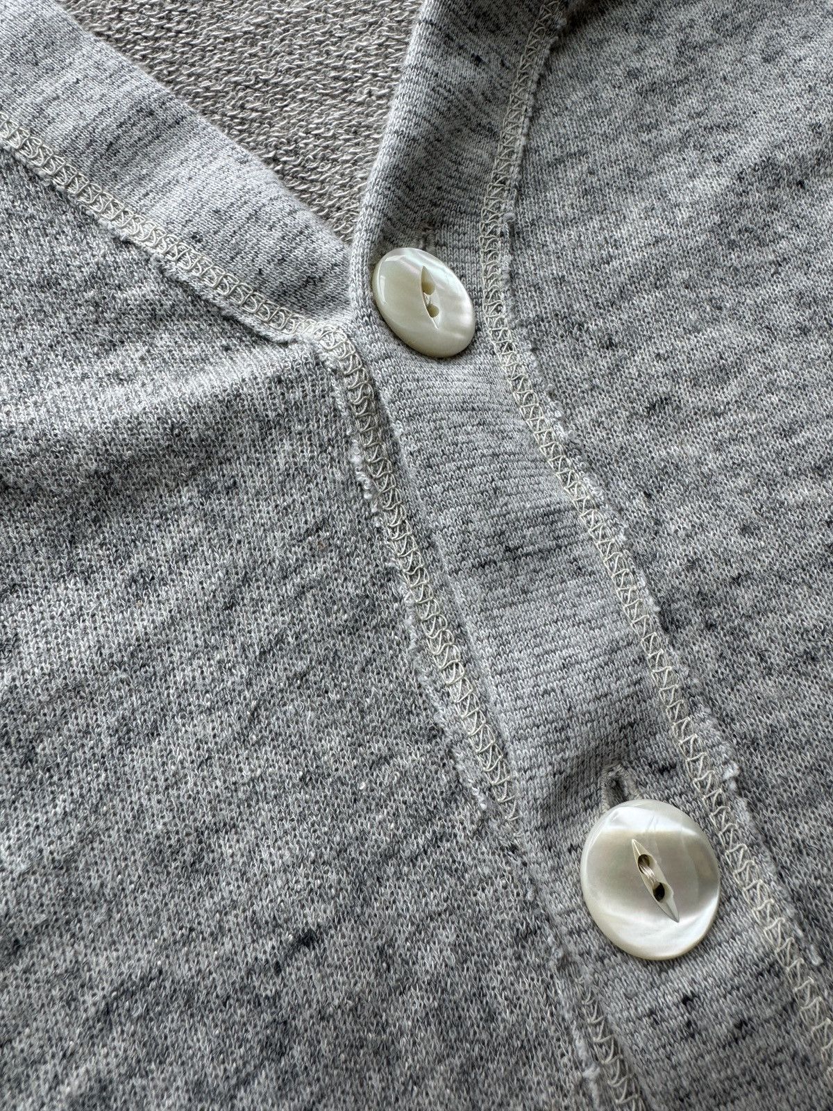 FilMelange FilMelange Japan Mens Grey Melange Sweater Cardigan M Size US M / EU 48-50 / 2 - 15 Thumbnail