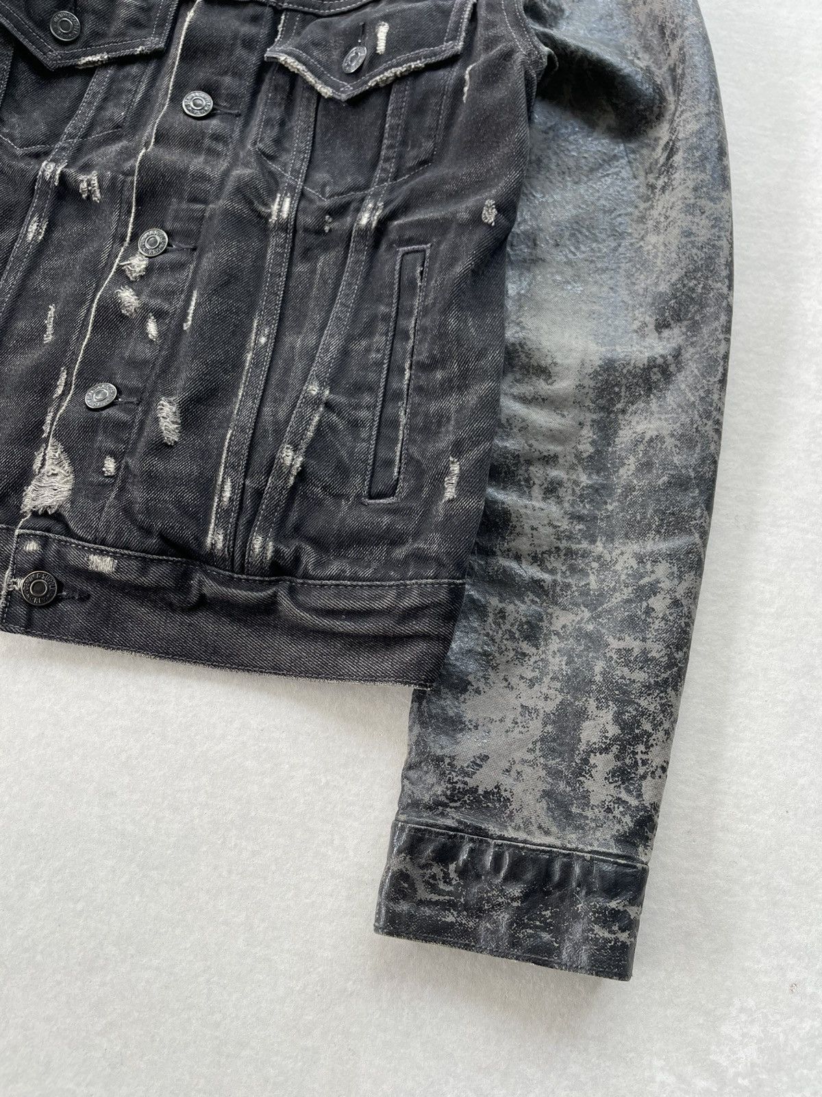 Denim & Supply Ralph Lauren 🔥Vtg Denim & Supply Ralph Lauren Waxed Sleeve Trucker Jacket Size US S / EU 44-46 / 1 - 7 Thumbnail