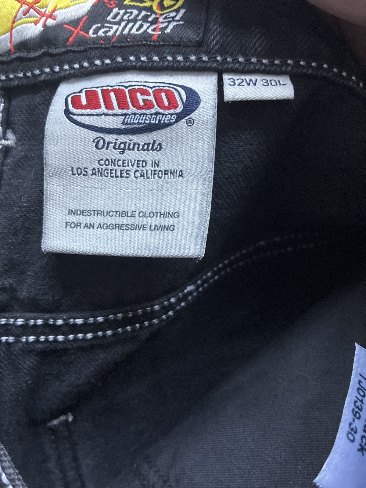 JNCO JNCO 101 TWIN CANNON JEANS Size US 32 / EU 48 - 2 Thumbnail