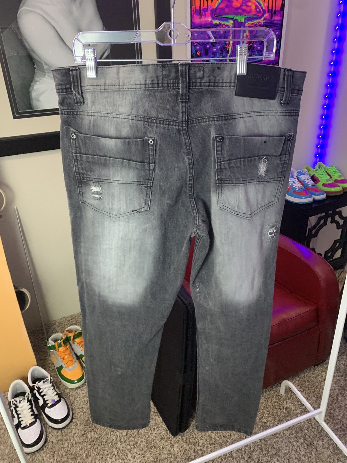 Southpole Vintage Southpole Mens Distressed Denim Jeans Size US 36 / EU 52 - 4 Thumbnail
