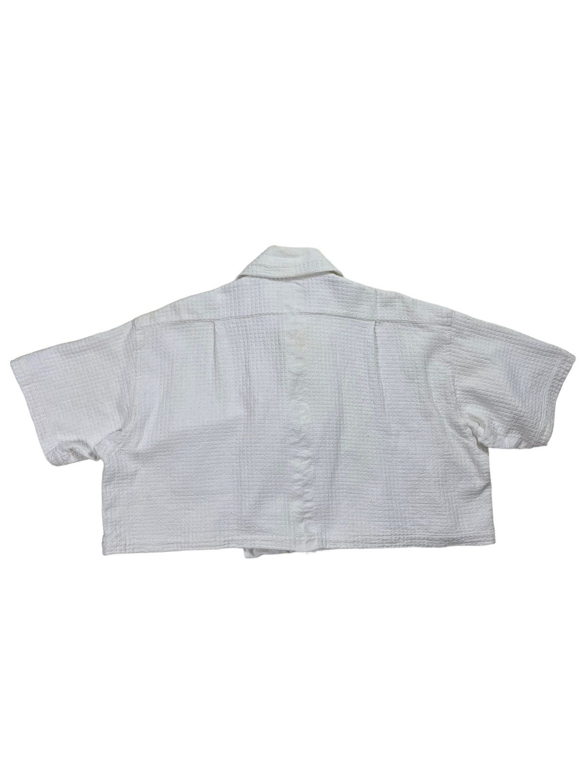 Comme des Garcons × Rei Kawakubo Unreleased SAMPLE CDG France Cropped Jacket Vintage Size M / US 6-8 / IT 42-44 - 11 Thumbnail