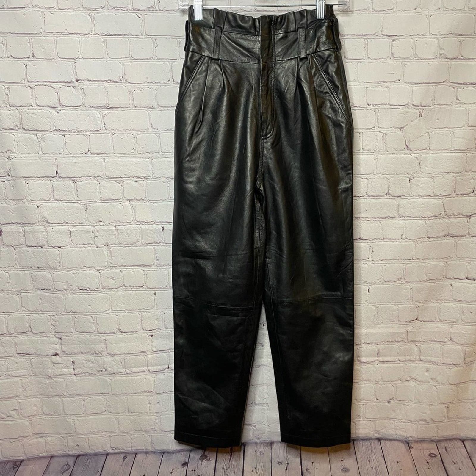 Other NWOT Lamb Leather Walter Baker Pants Size 25" / US 0 / IT 36 - 1 Thumbnail