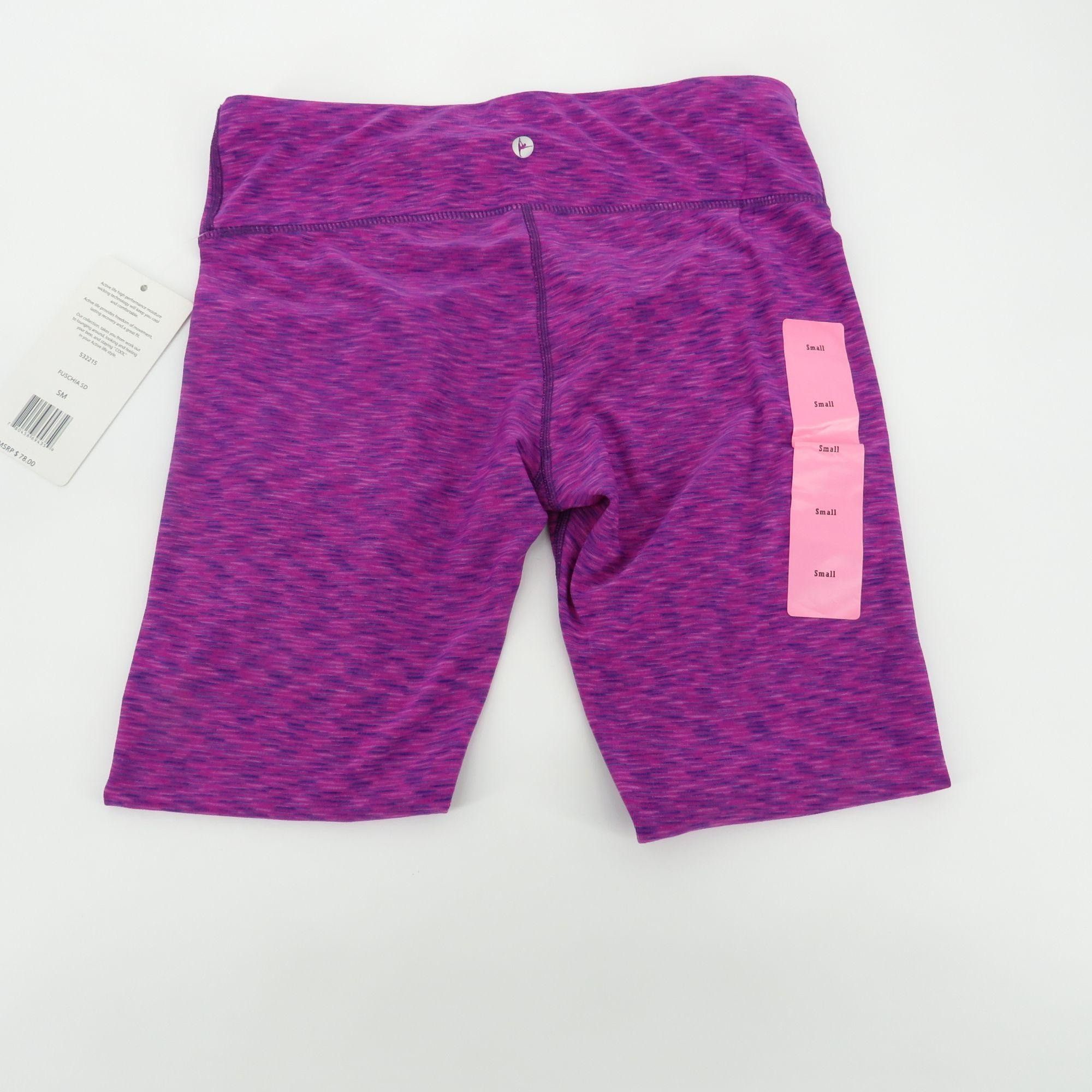 Other Active Life Reversible Womens Fuschia Leggings Small NWT $78 Size 26" / US 2 / IT 38 - 6 Thumbnail