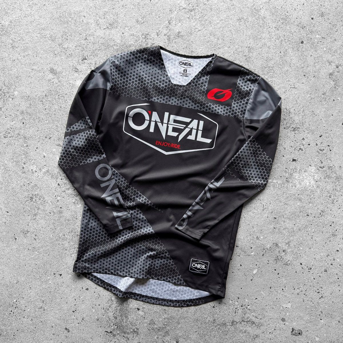 Other Oneal Mayhem Covert Grey Enjoy Ride Jersey Top Racing Size US M / EU 48-50 / 2 - 1 Thumbnail