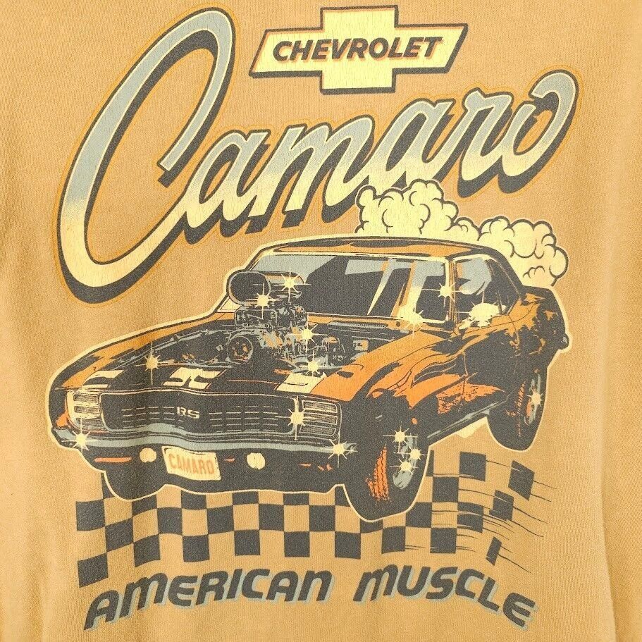 Other Chevrolet Camaro T Shirt Mens Size XL Brown Rust American Size US XL / EU 56 / 4 - 4 Thumbnail