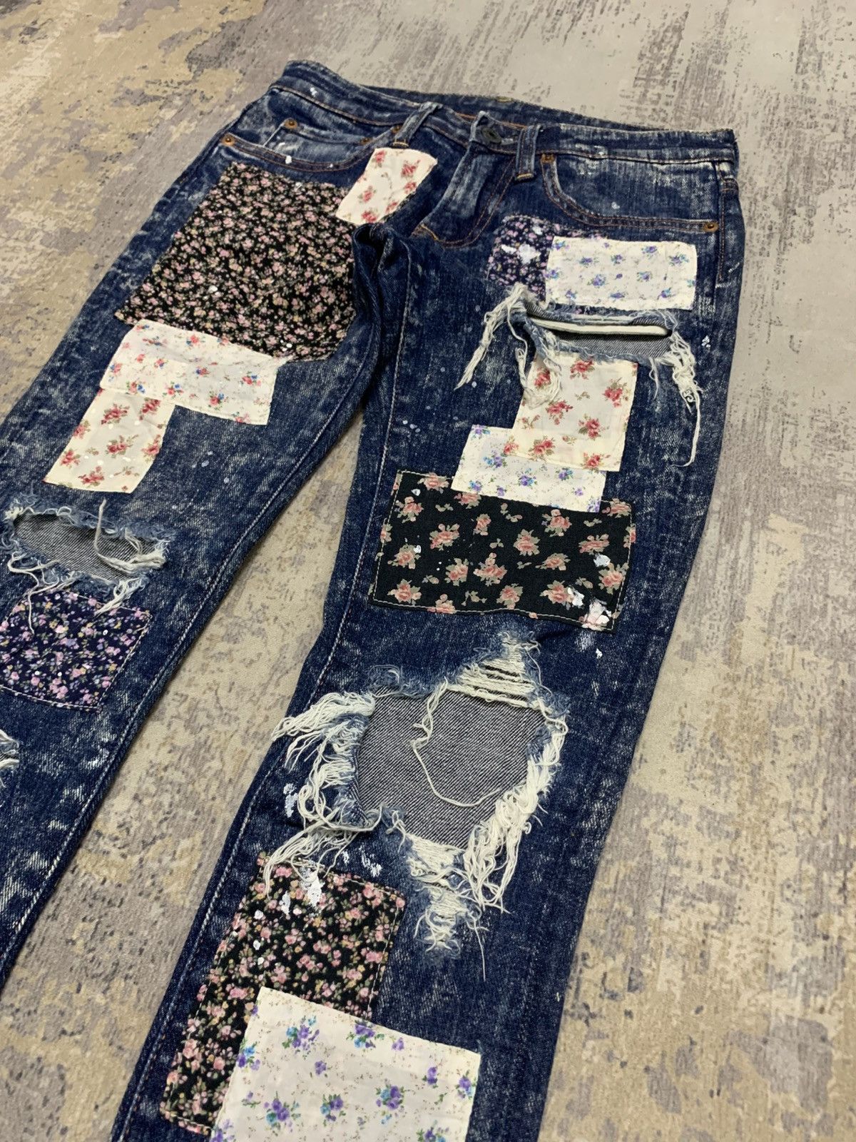 Seditionaries RNA Inc Seditionaries Hell Star Punk Style Skiny Jeans Size US 27 - 5 Thumbnail