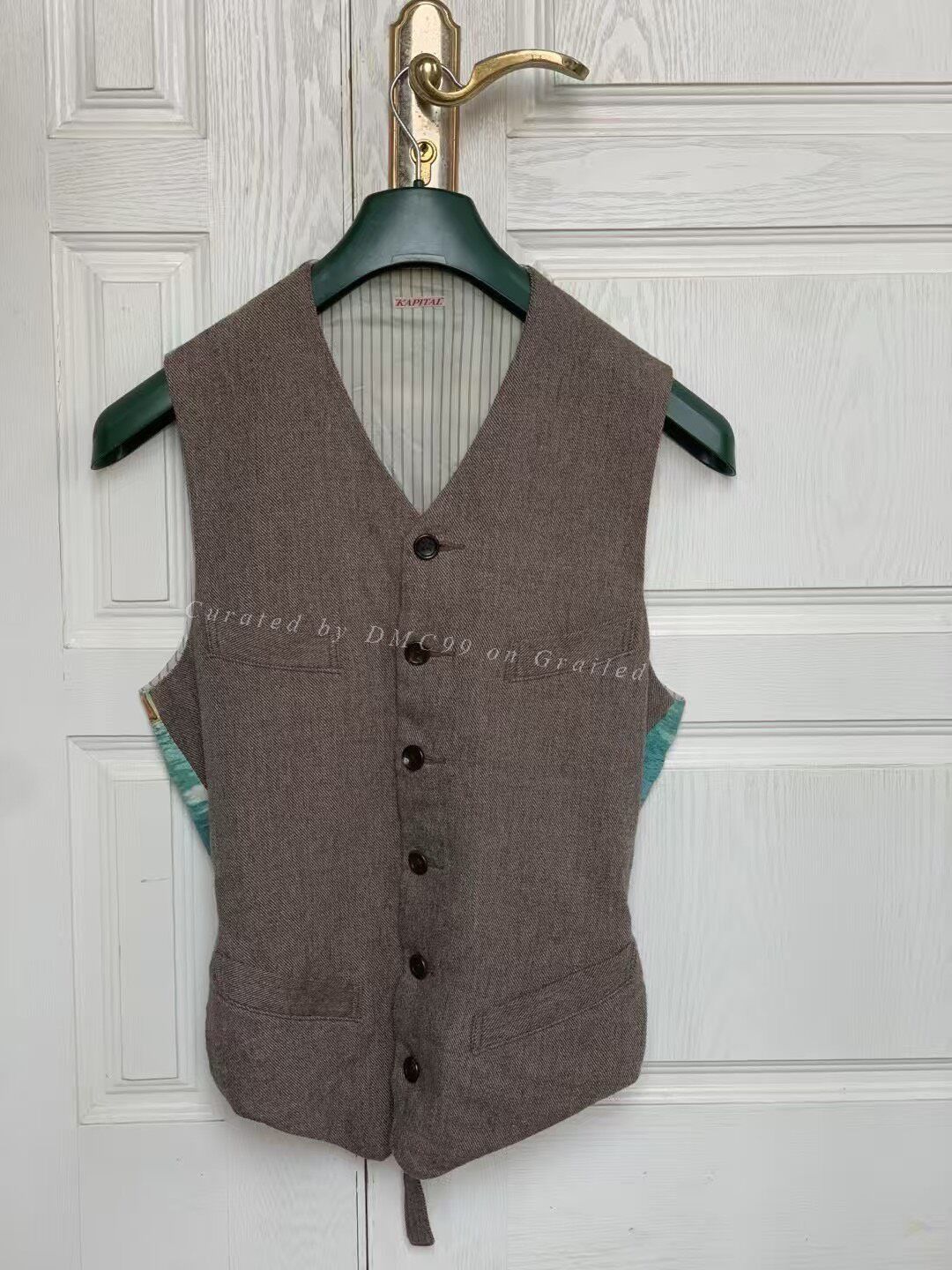 Kapital KAPITAL Japanese Made Vintage Vest Size US S / EU 44-46 / 1 - 1 Thumbnail