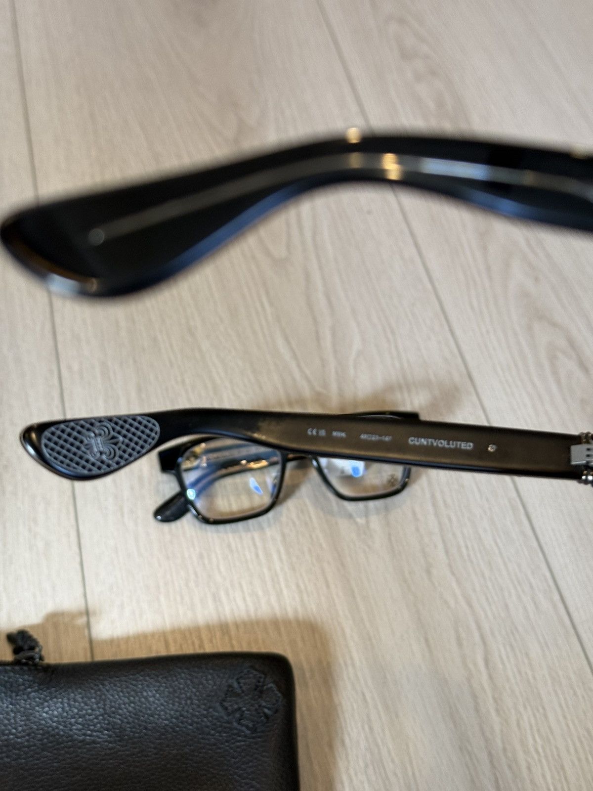 Chrome Hearts Chrome Hearts “ Cuntvoluted “ Glasses Size ONE SIZE - 18 Thumbnail