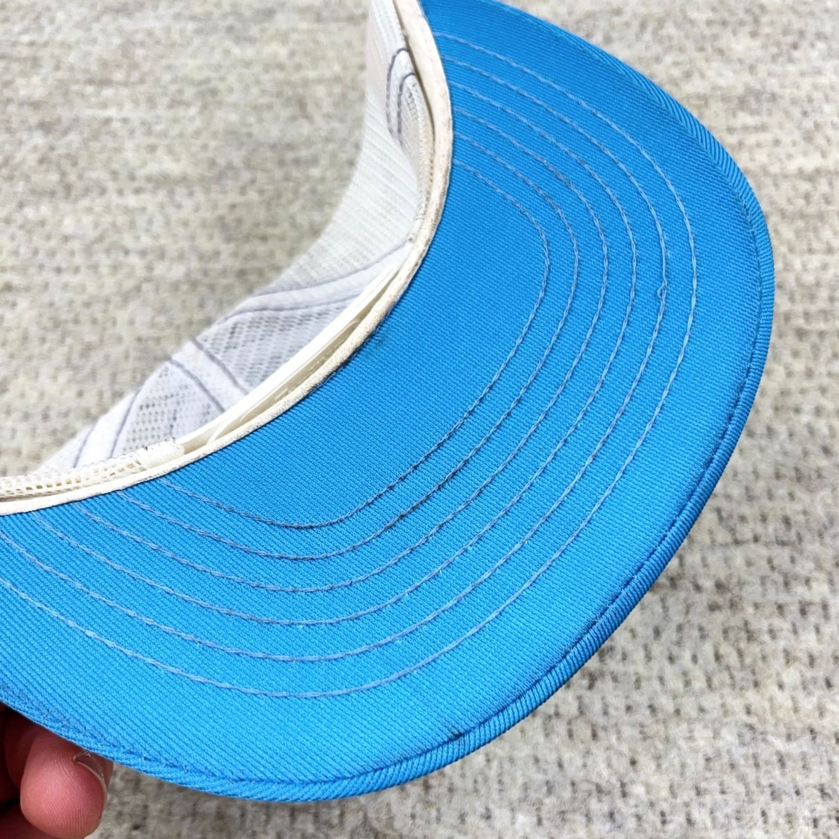 Vintage VINTAGE Swingster Trucker Hat Cap Snapback USA 80s Clipper Pirate Ship Boat Men One Size Blue Cotton Twill Adjustable Size ONE SIZE - 5 Thumbnail