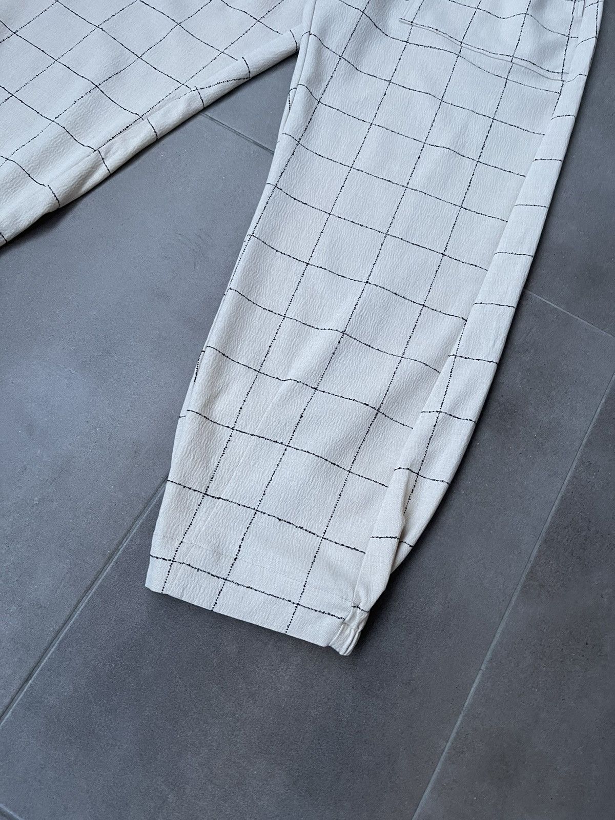 Henrik Vibskov !DS! SS22 Henrik Vibskov Mads Beige Black Casual Pants Size US 34 / EU 50 - 10 Thumbnail