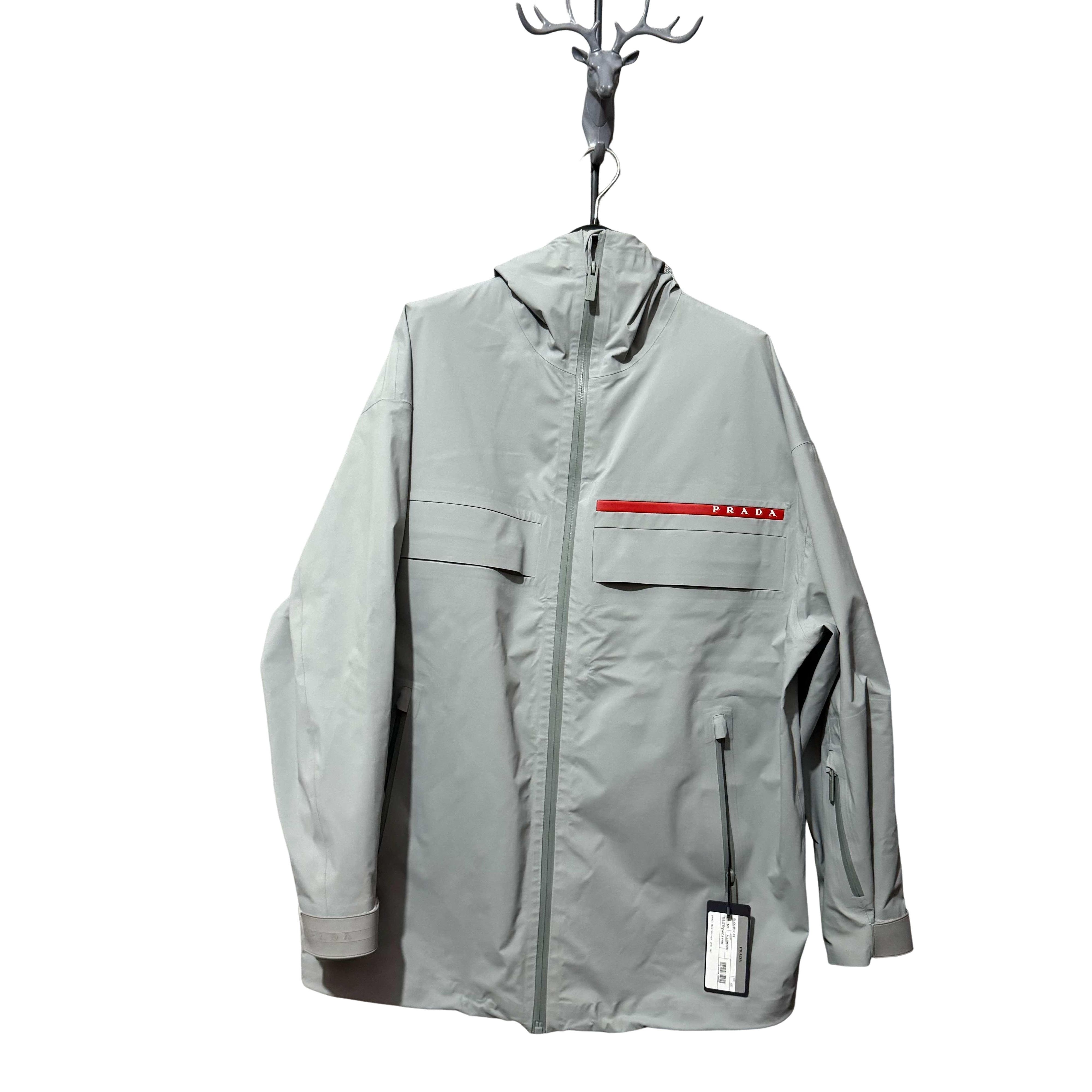 Prada Prada SGV693 Blue Gore Tex Light Jacket. | Grailed