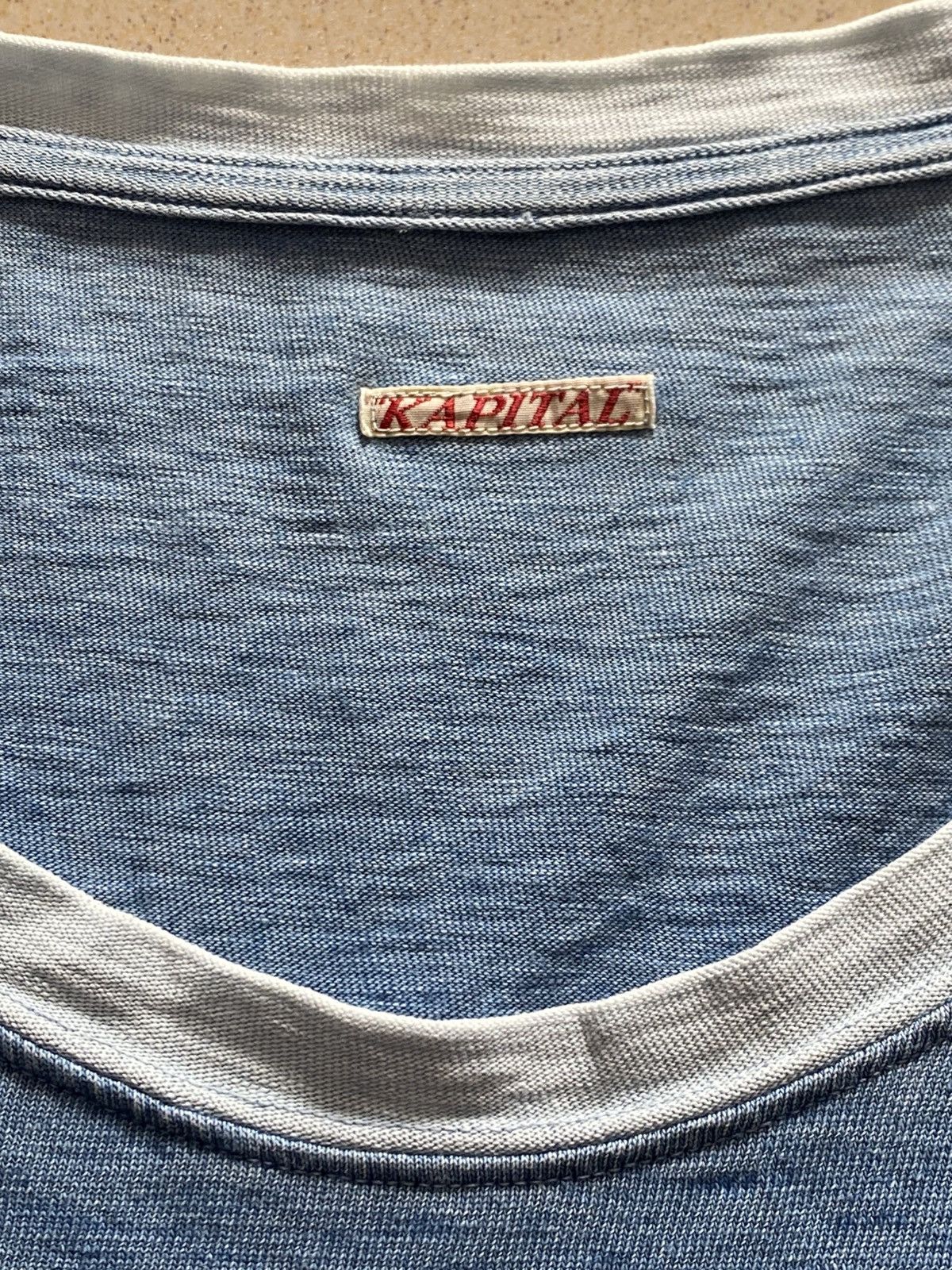 Kapital Kapital Patchwork longsleeve tshirt Size US S / EU 44-46 / 1 - 7 Thumbnail