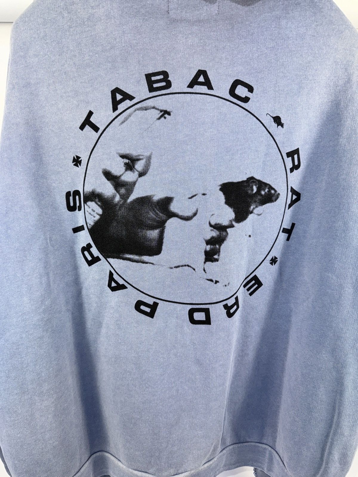 Enfants Riches Deprimes TABAC RAT DISTRESSED ZIP HOODIE Size US L / EU 52-54 / 3 - 3 Thumbnail