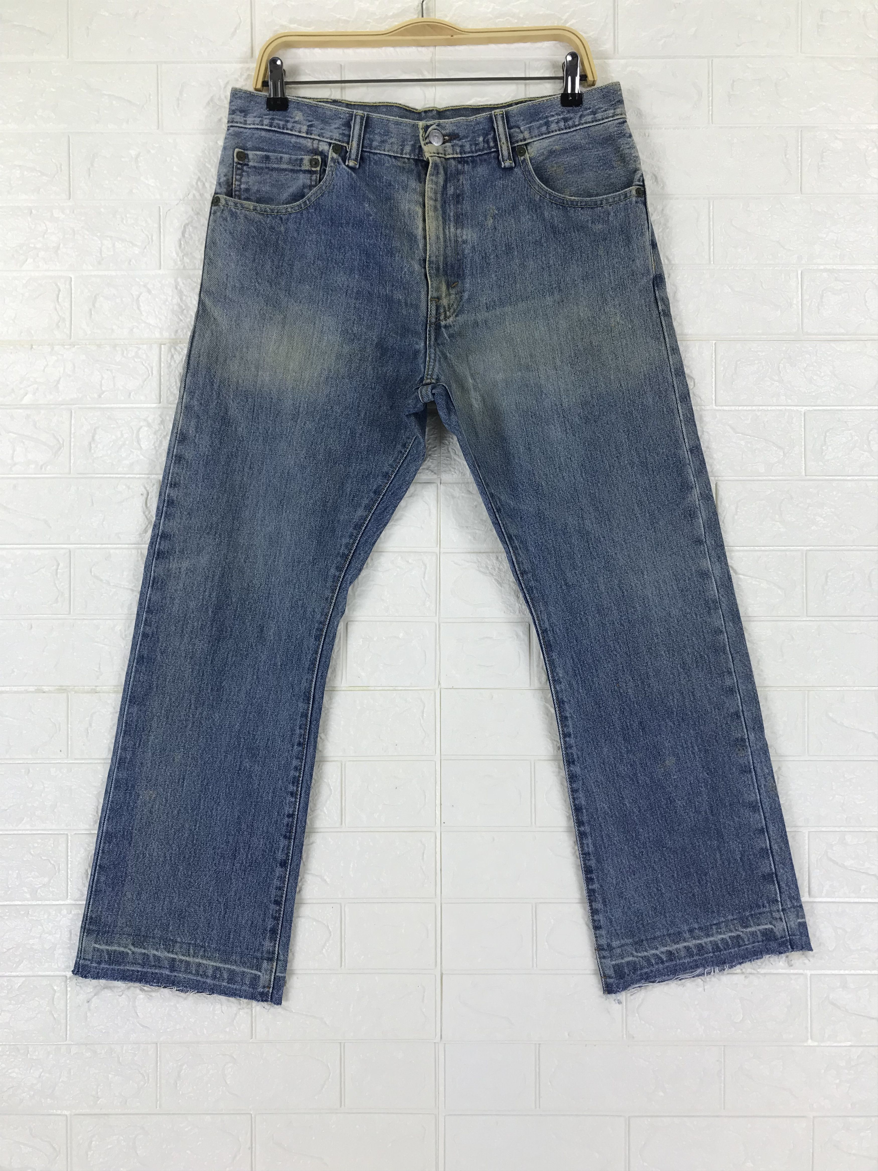 Vintage Levi's 517 Flare Jeans Blue Wash Denim