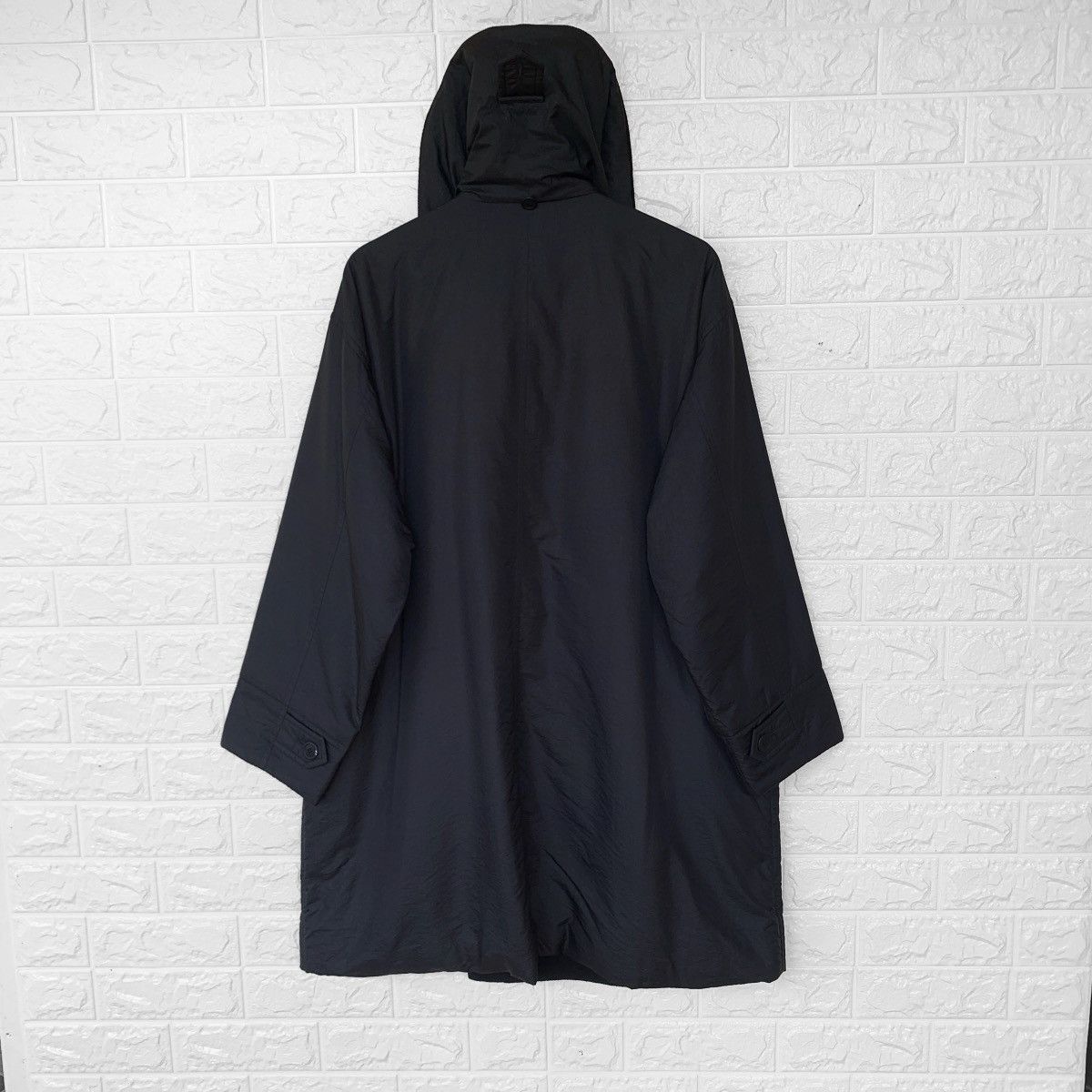 Issey Miyake Issey Miyake Windcoat Nylon Reversible Long Jacket Size US L / EU 52-54 / 3 - 3 Thumbnail