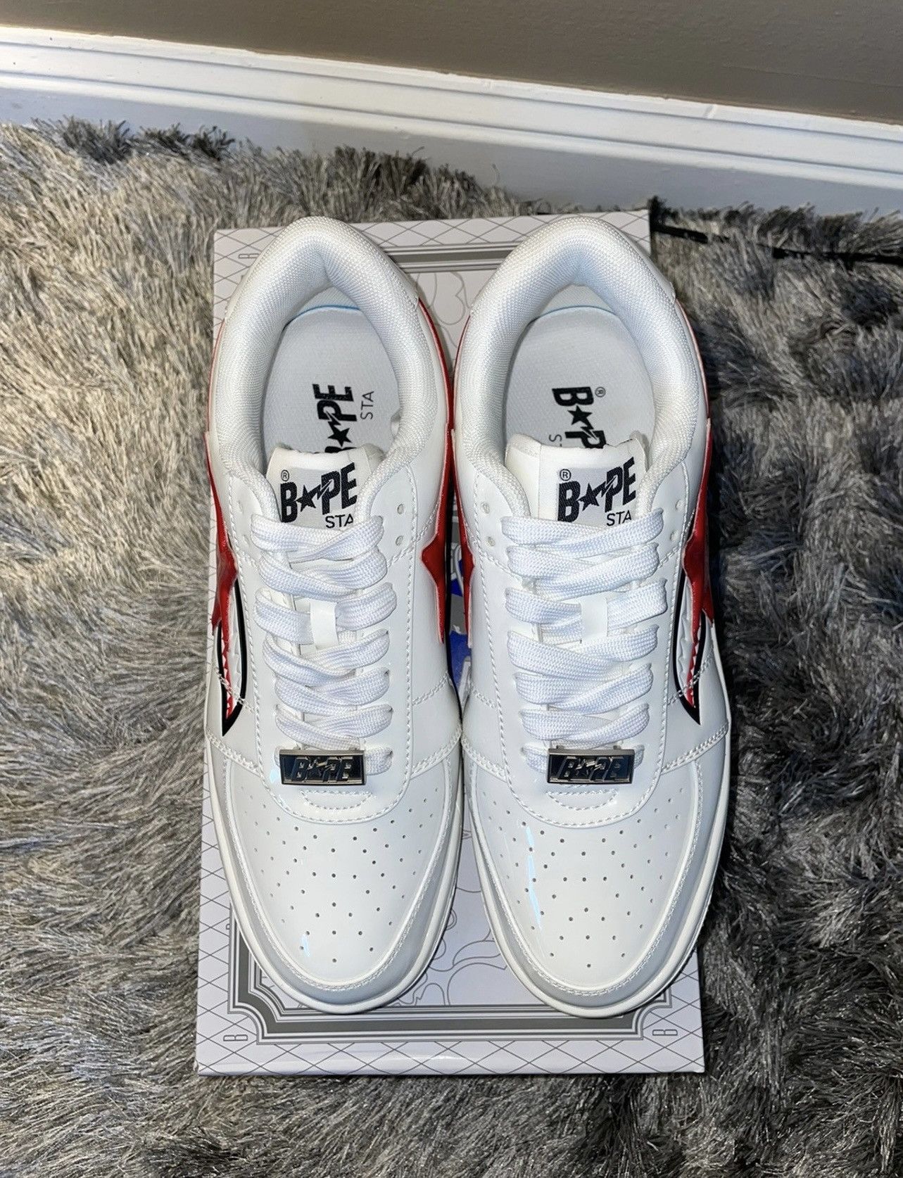 Bape SHARK BAPESTA LOW M2 Size US 9 / EU 42 - 5 Thumbnail