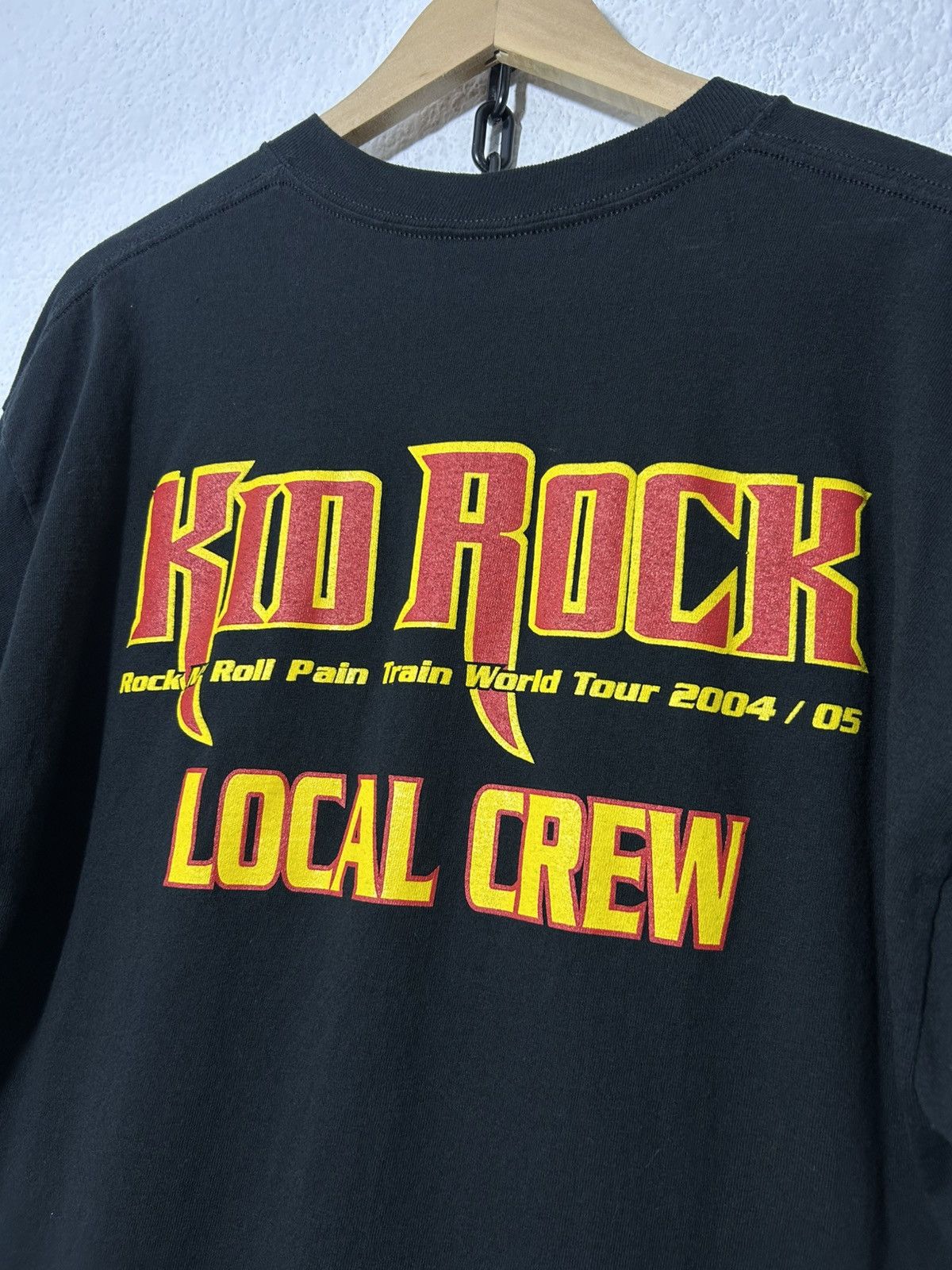 Band Tees 2004/05’ Kid Rock Crew Rock n’ Roll Pain Train World Tour Size US XL / EU 56 / 4 - 3 Thumbnail
