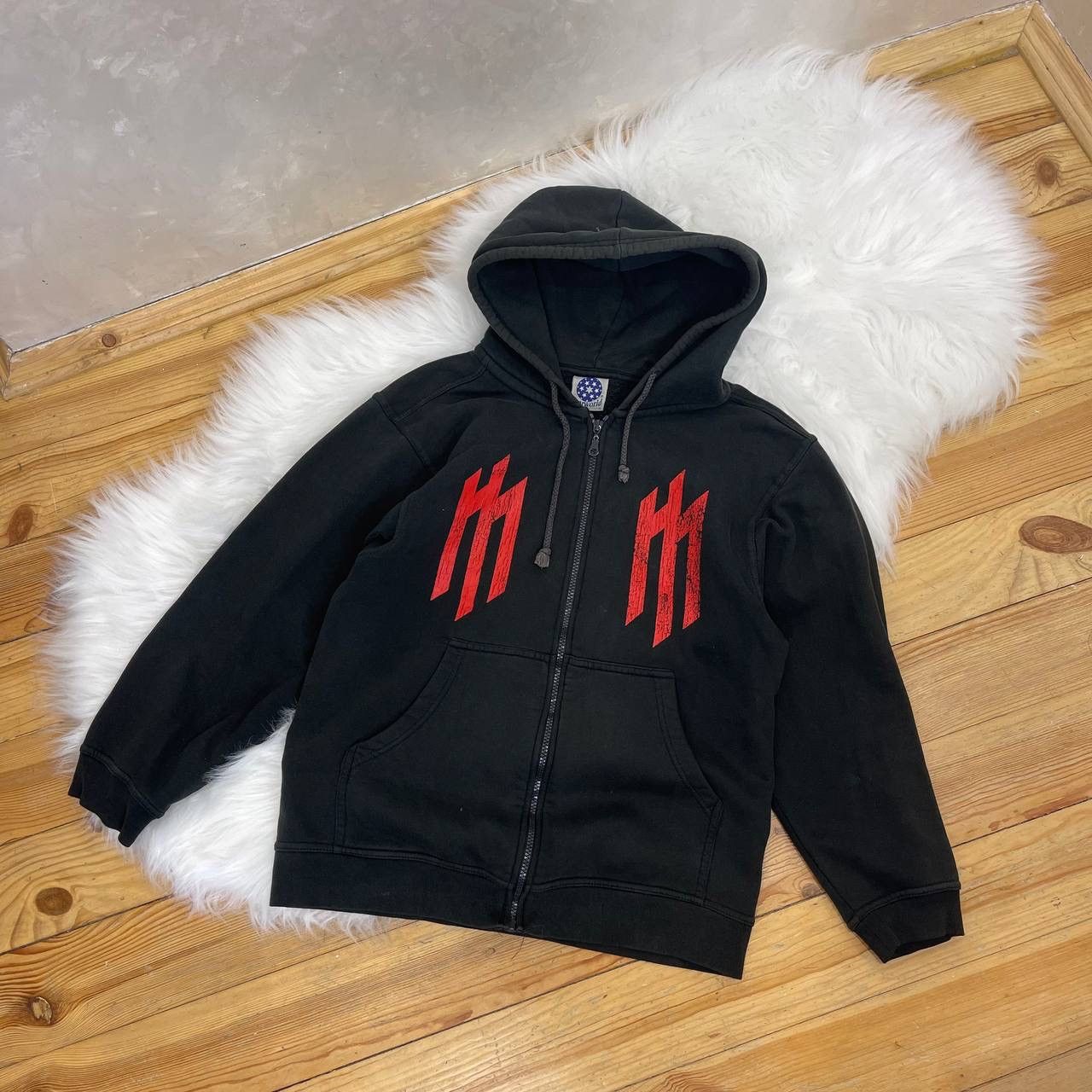 Marilyn Manson Starworld Zip Hoodie “Lest We Forget” Black Size S Size US S / EU 44-46 / 1 - 1 Thumbnail