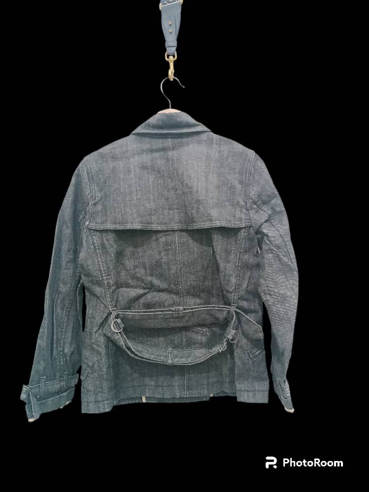 Burberry × Designer RARE BURBERRY DENIM JACKET Size US XXS / EU 40 - 6 Thumbnail
