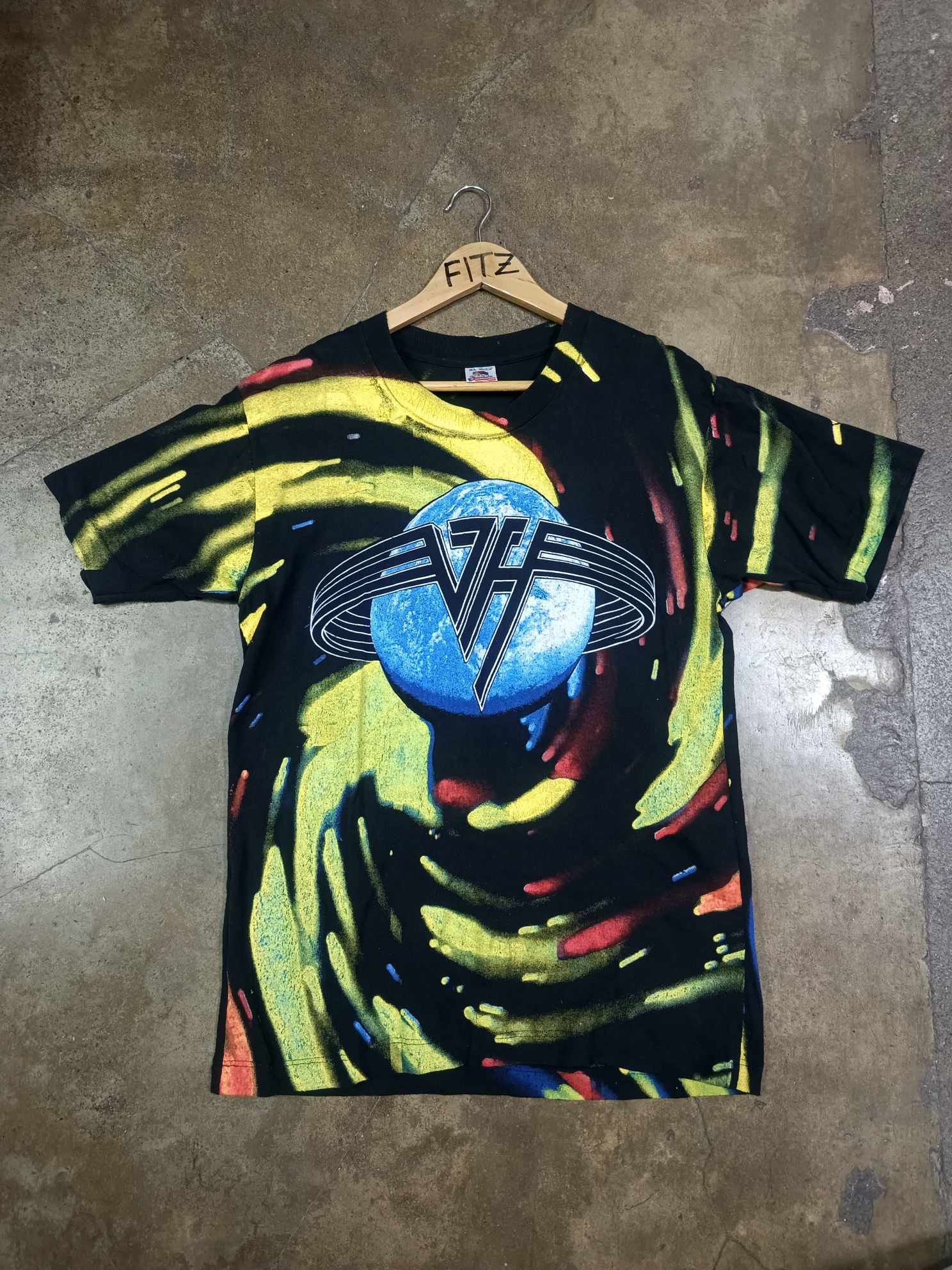 Fruit Of The Loom × Vintage Vintage Van Halen 1993 World Tour Tee Size US XL / EU 56 / 4 - 3 Thumbnail