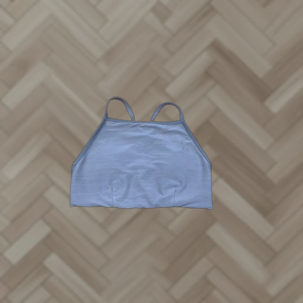 Prana prAna Sports Bra Womens XS Gray Racerback Activewear Outdoor #9365 Size ONE SIZE - 1 Thumbnail