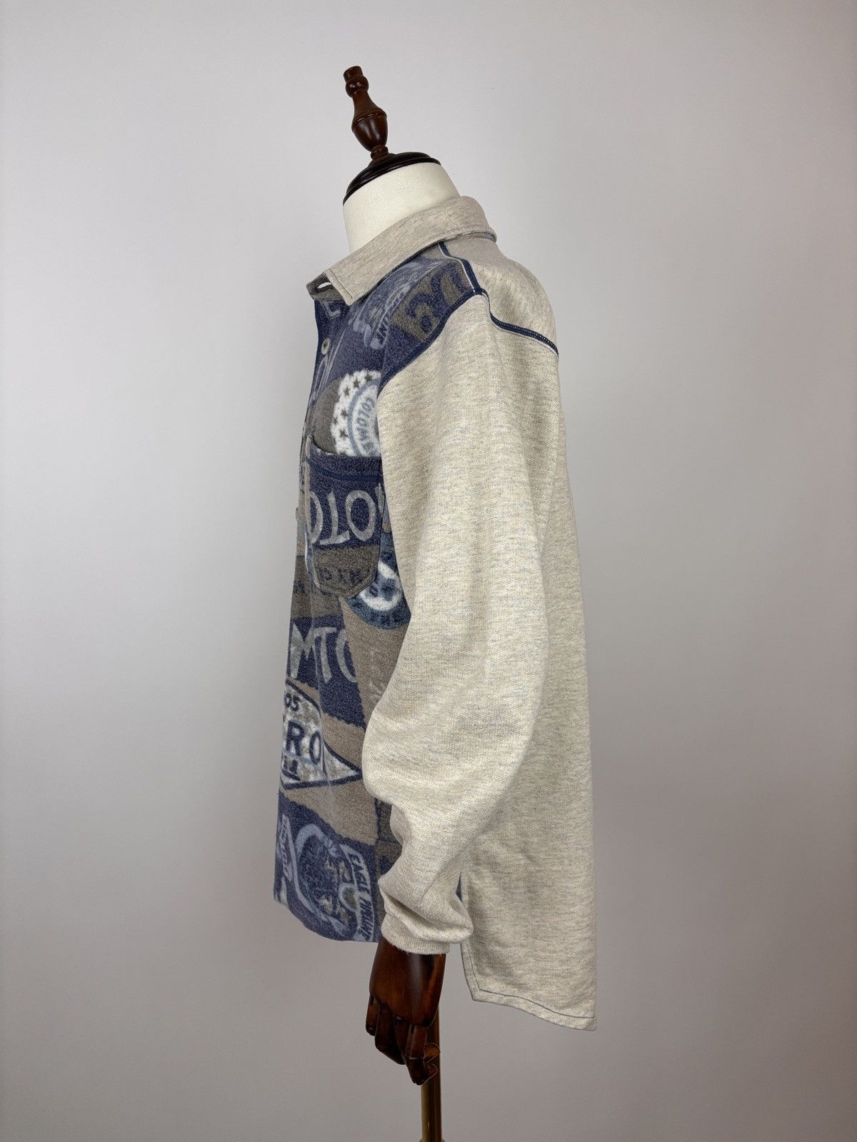 Other 90's Wampum Vintage Men's Shirt Overshirt Sweatshirt Size US M / EU 48-50 / 2 - 4 Thumbnail