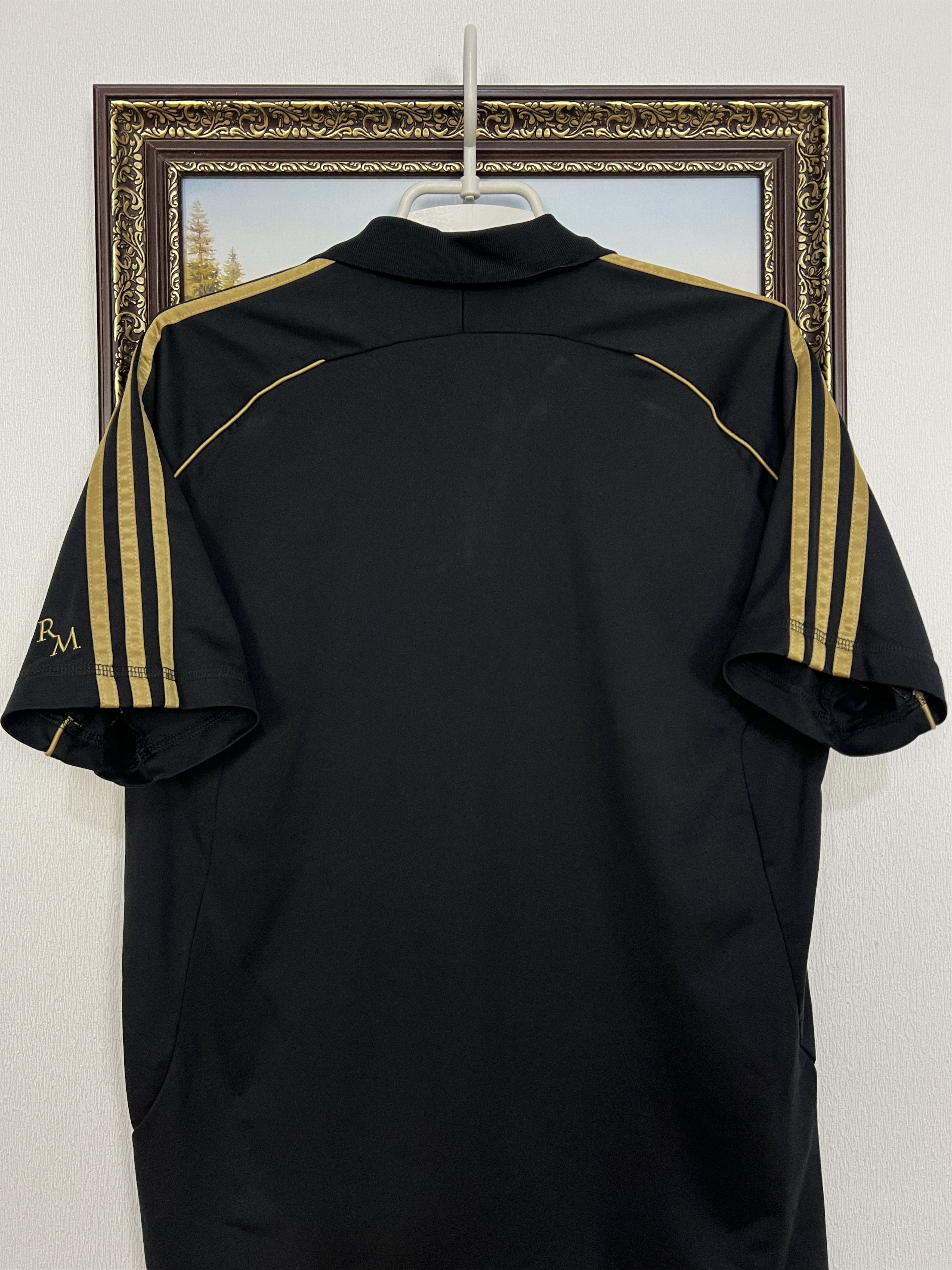 Adidas Vintage Real Madrid Football Train Polo Soccer Shirt Jersey Size US M / EU 48-50 / 2 - 9 Thumbnail