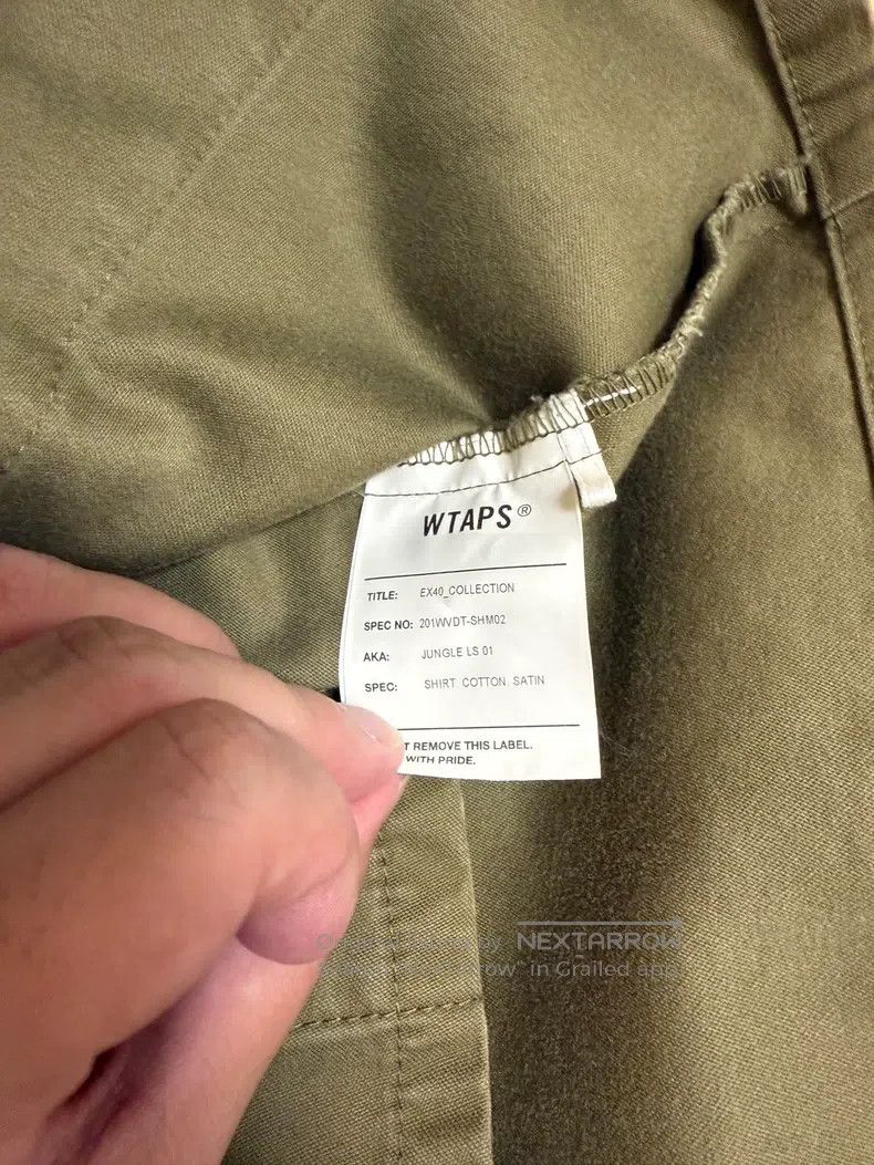 Wtaps Wtaps long-sleeved T-shirt, long-sleeved blouse Size US L / EU 52-54 / 3 - 4 Thumbnail