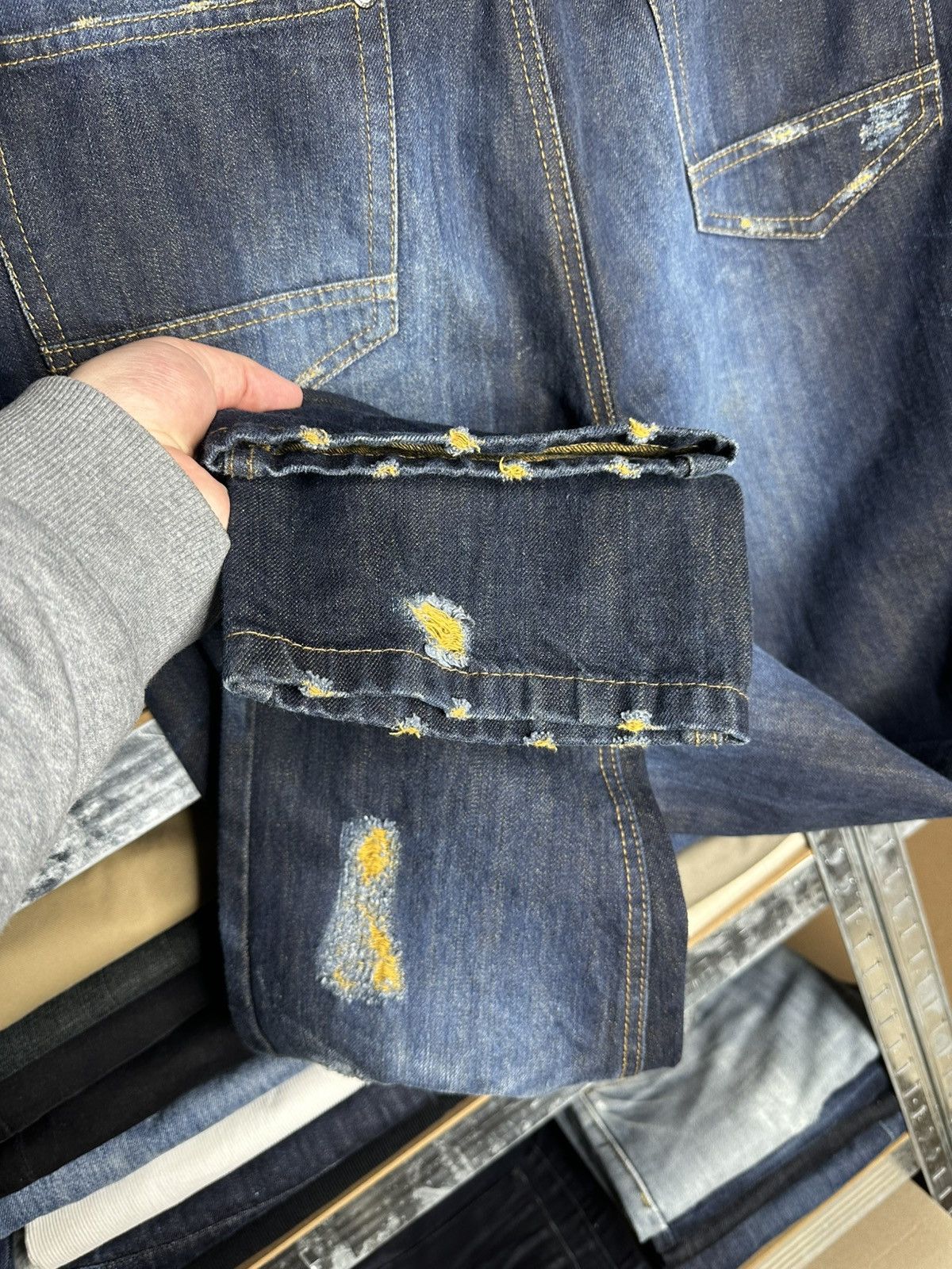 Southpole SouthPole 34 x 34 Crazy Vintage Y2K Skater Rap Jeans Pants Size US 34 / EU 50 - 9 Thumbnail