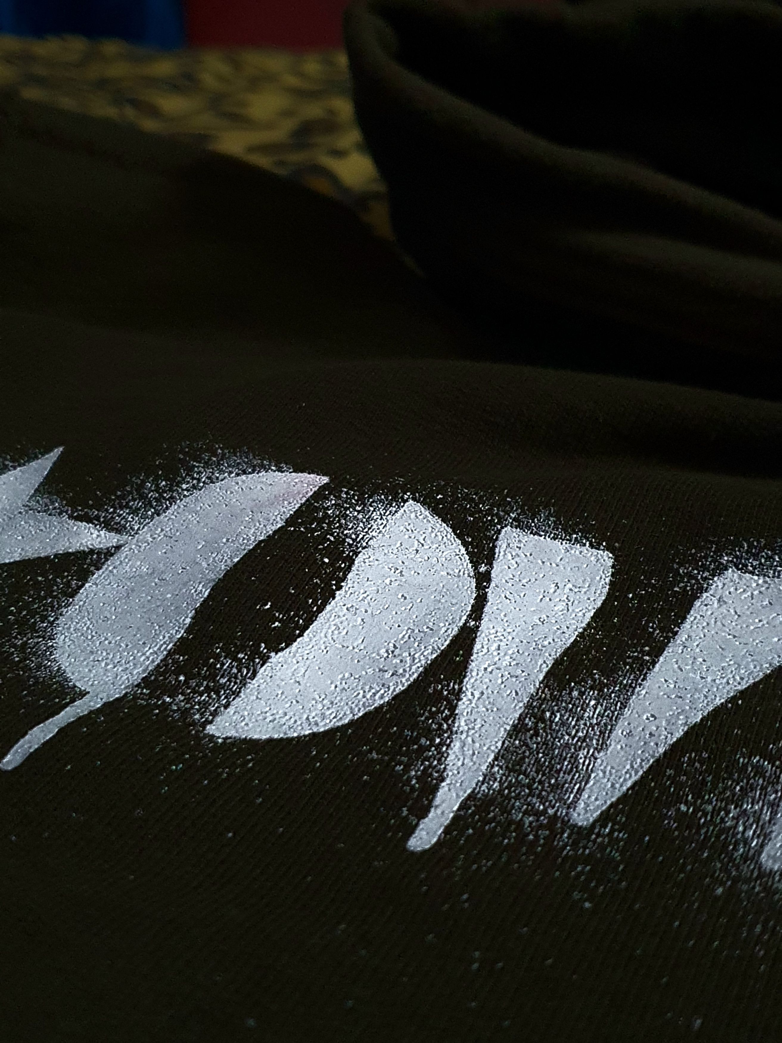 OVER THE STRiPES Over The Stripes - Gremmie - Paint Over & Patchwork Hoodie Size US XS / EU 42 / 0 - 6 Thumbnail