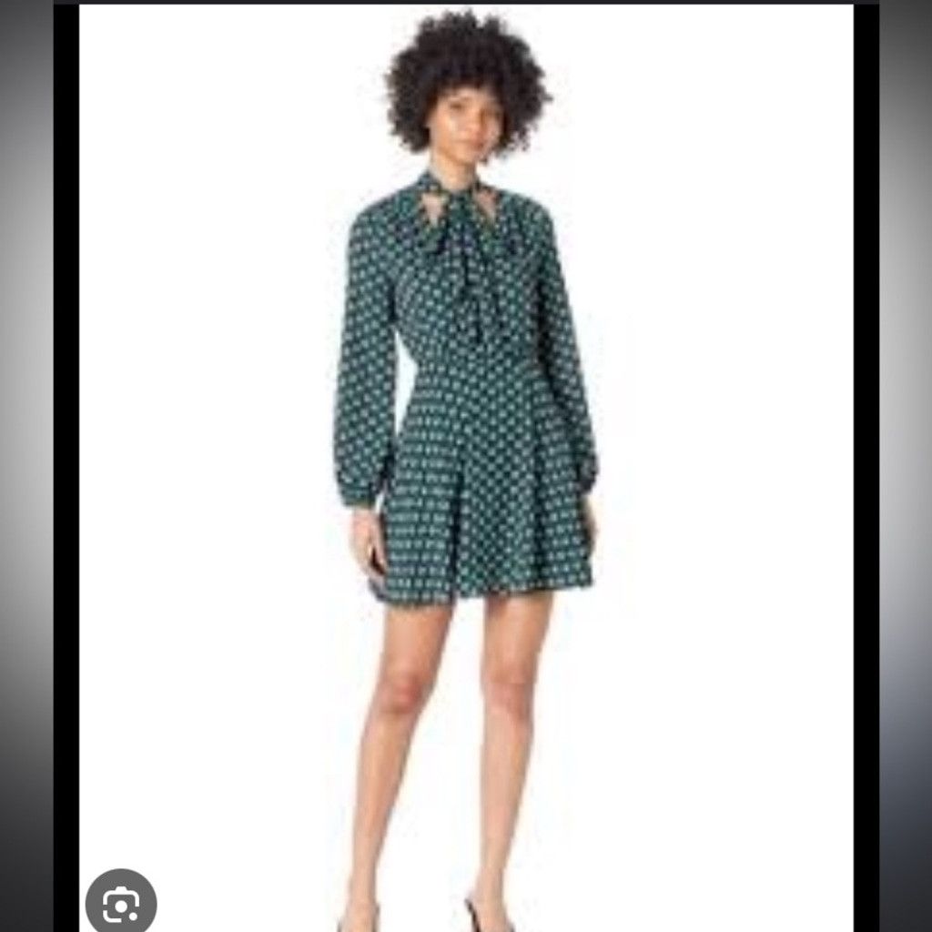 Ted Baker TED BAKER Dolley 70’s Print Mini Dress Size L / US 10 / IT 46 - 6 Thumbnail