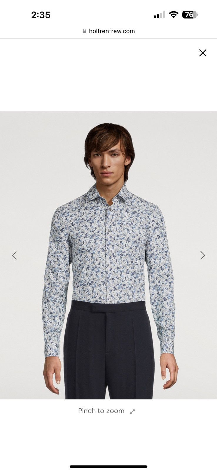 Paul Smith Tailored Floral Shirt Size US M / EU 48-50 / 2 - 6 Thumbnail