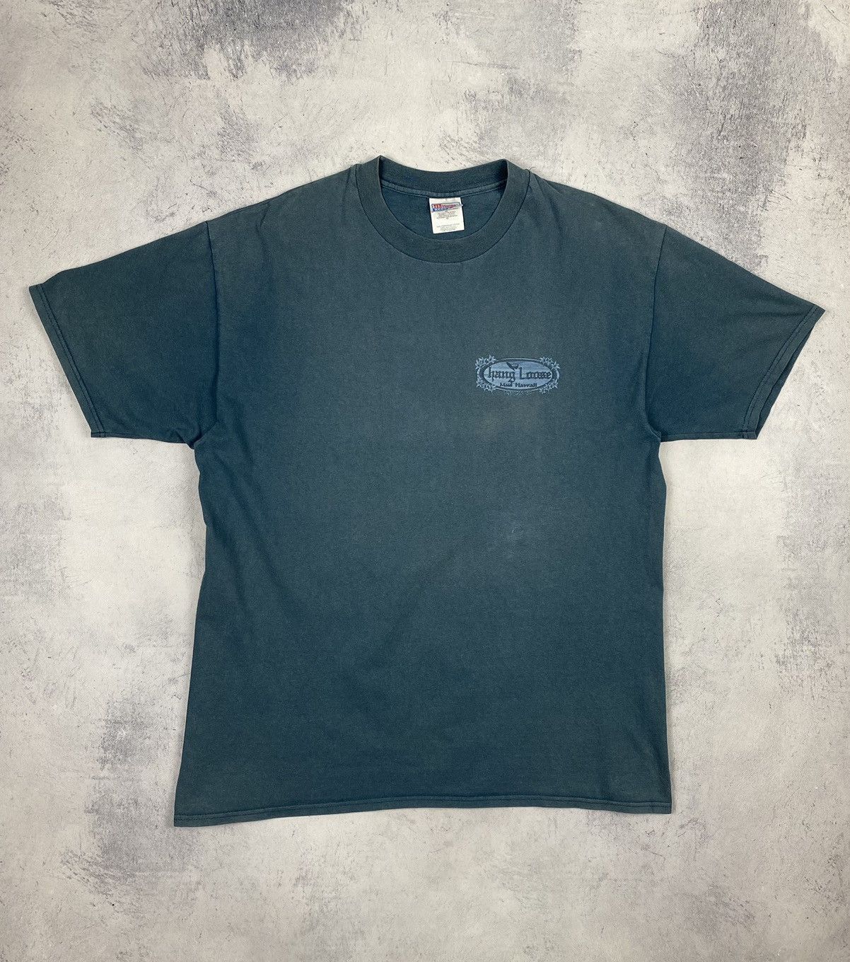 Vintage Vintage 90s Hang Loose Hawaii Surf Distressed Skate T Shirt Size US XL / EU 56 / 4 - 8 Thumbnail