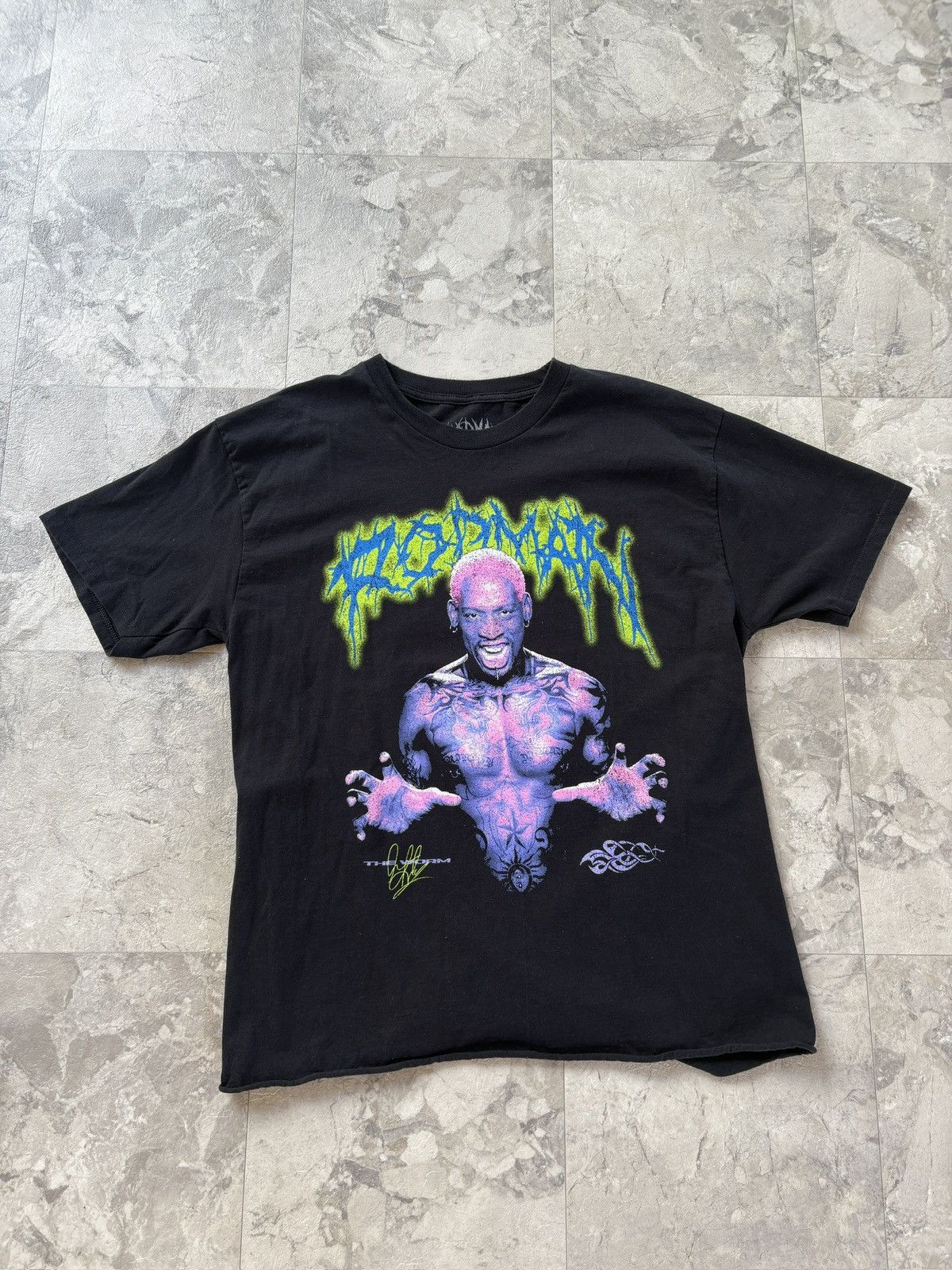 Vintage RodMan Apparel Tee Size US XL / EU 56 / 4 - 2 Thumbnail