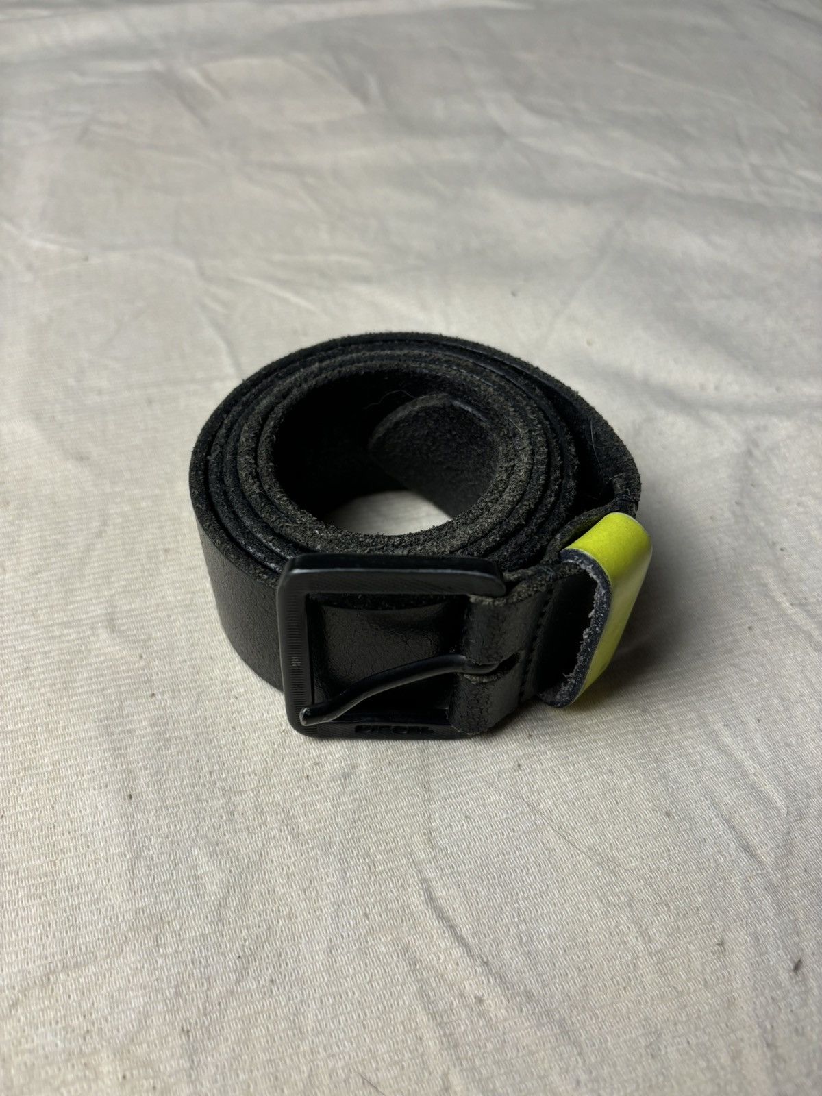 Diesel × Diesel Black Gold Diesel Black Leather Belt Size ONE SIZE - 2 Thumbnail