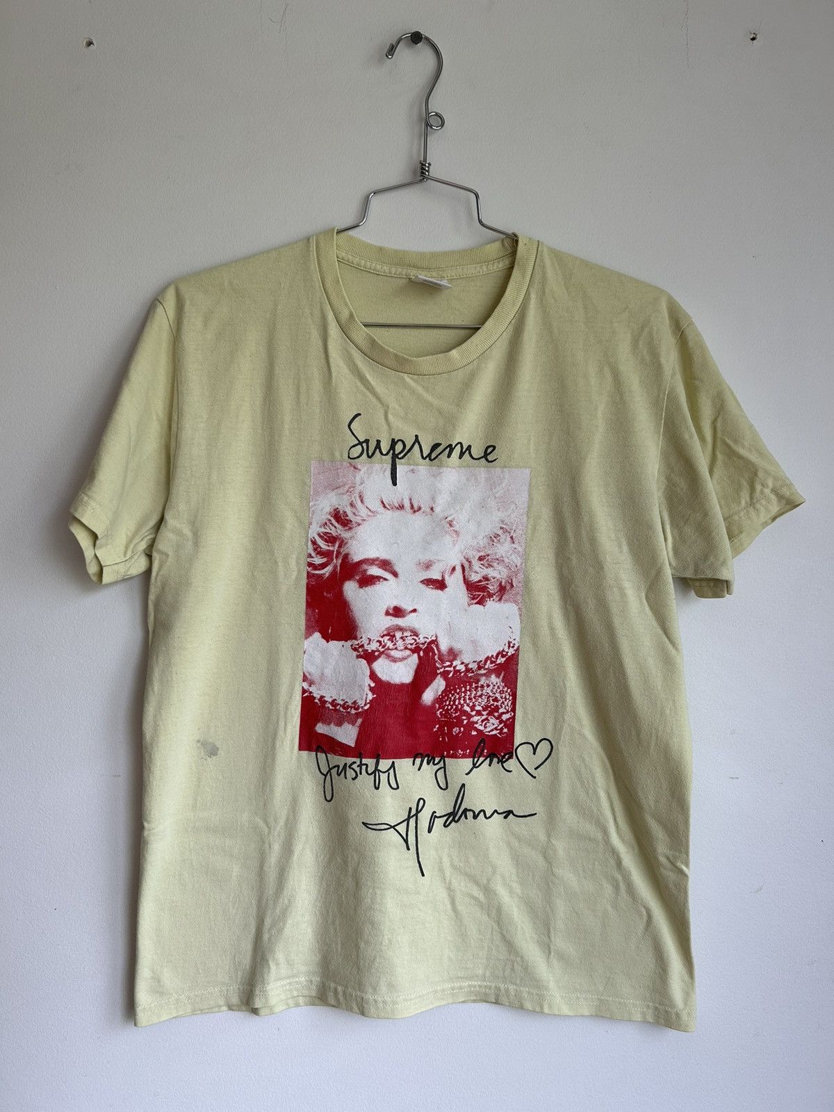 Supreme Supreme Madonna Tee Streetwear 80s vintage | Grailed