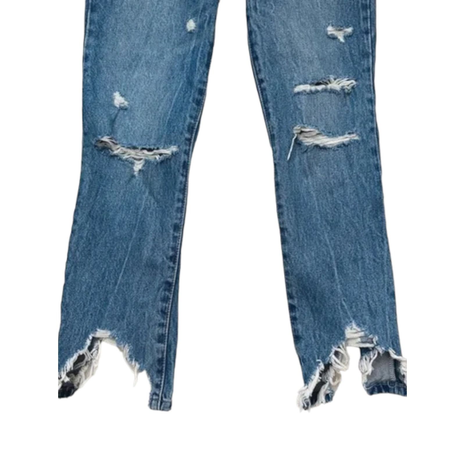 BLANKNYC NWT - Blank NYC Madison Crop Shark Bite Hem Ankle Jeans Size 27" / US 4 / IT 40 - 5 Thumbnail
