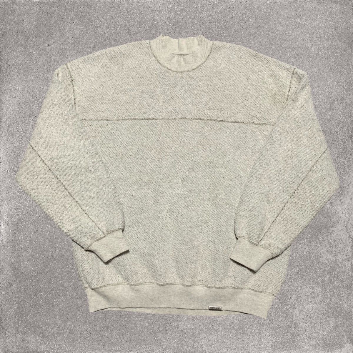 Represent Clo. Represent XS Blanks Grey Heavyweight Crewneck Sweatshirt Size US XS / EU 42 / 0 - 1 Thumbnail